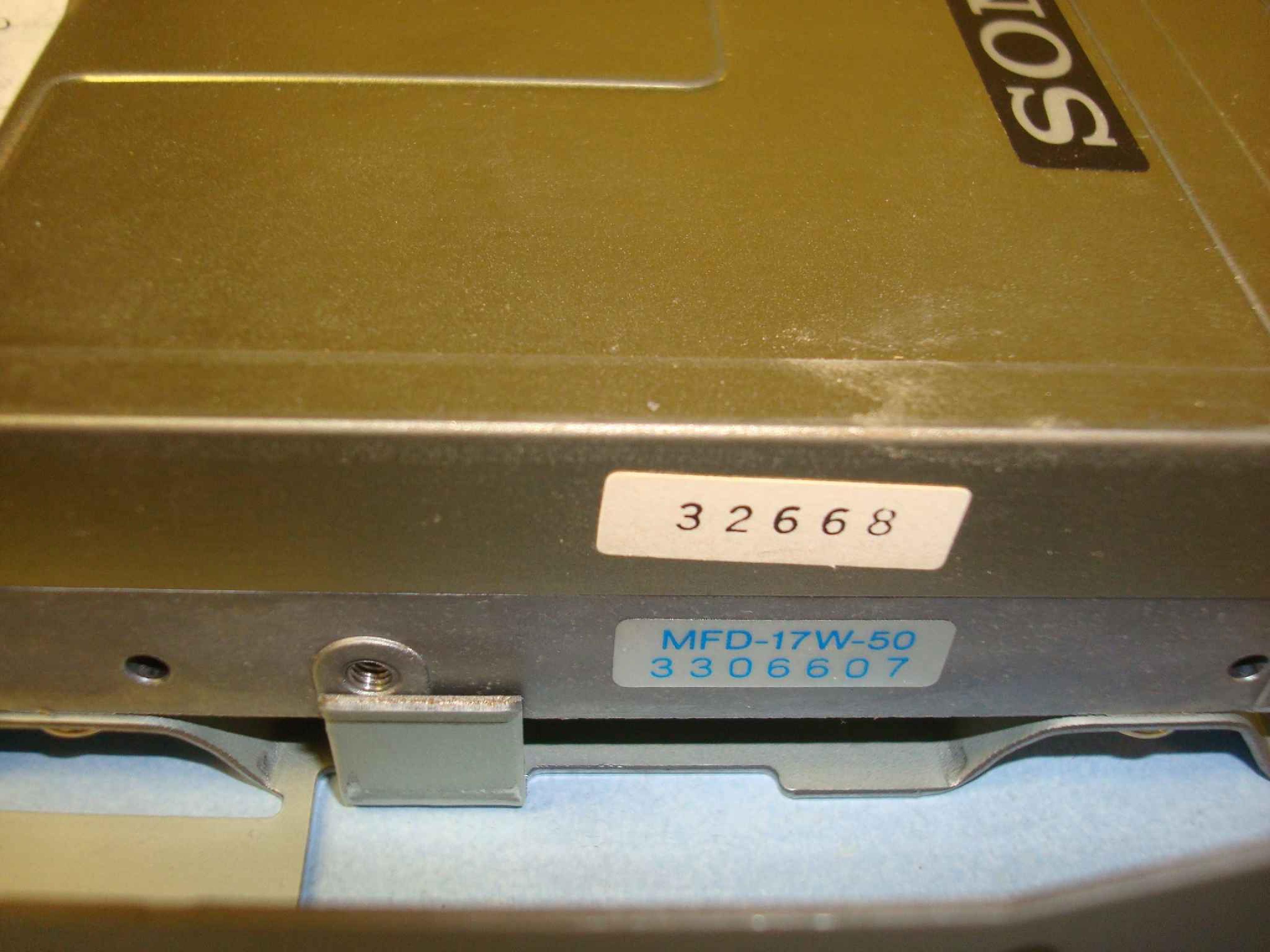 SONY MFD-17W-50 3.5 INCH FLOPPY