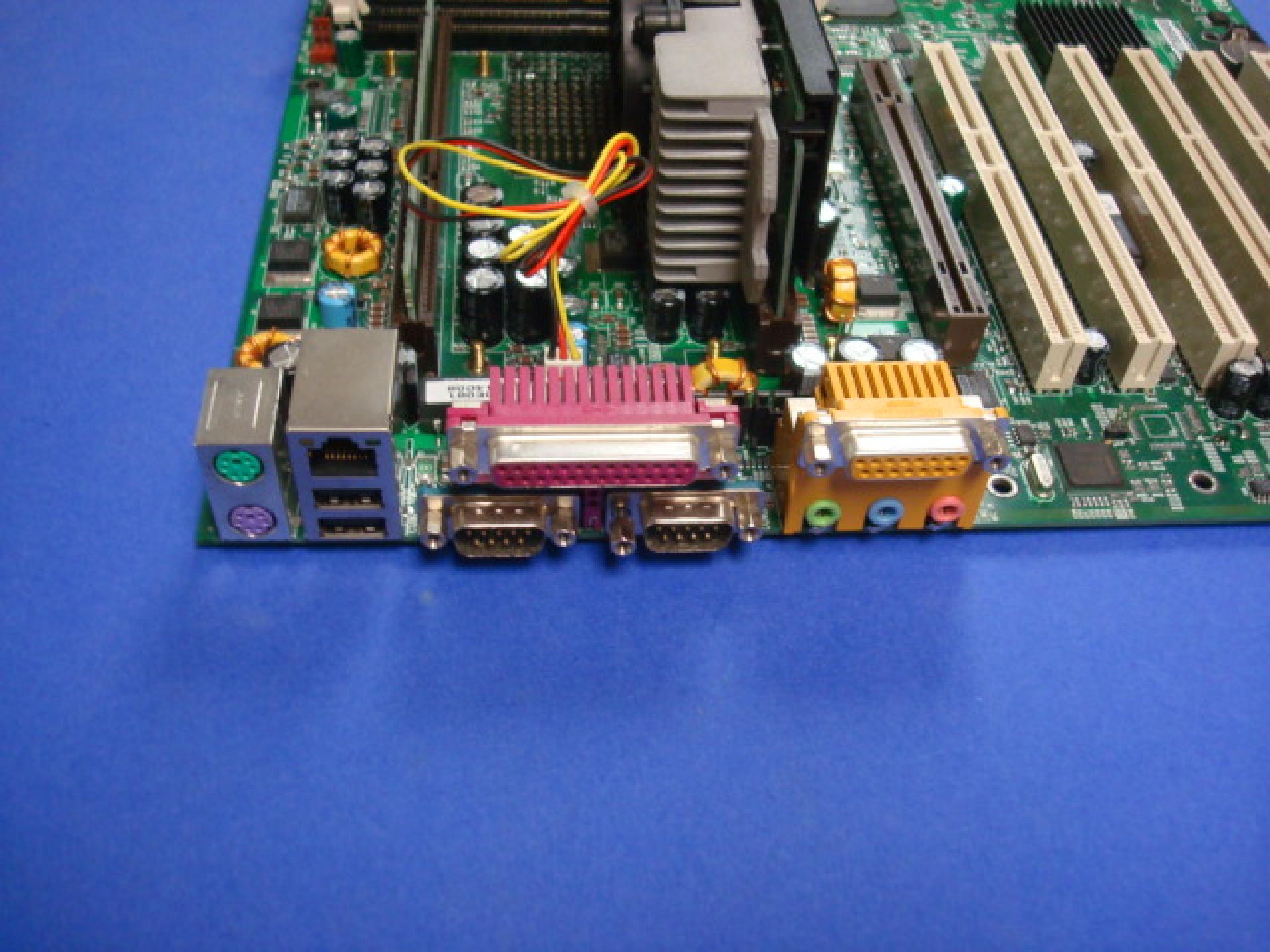 TYAN S1867 MOTHERBOARD DUAL PENTIUM III WITH 1X ISA SLOT 1X AGP SLOT AND 6X PCI SLOTS HAS IDE AND SCSI PORTS FROM BIG IP F5 NETWORK SERVER WITH RACK MOUNT BRACKETS