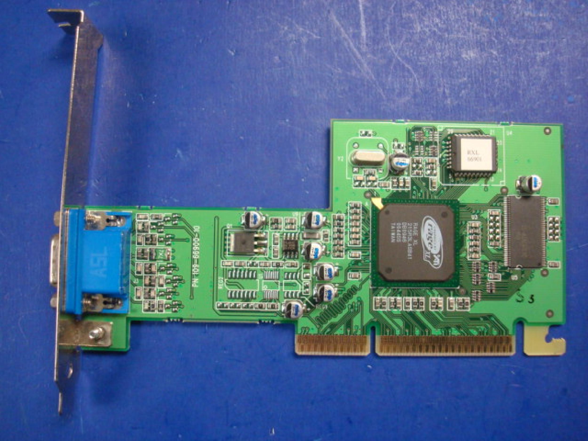 ATI 1025-35010 8MB AGP VIDEO CARD WITH VGA OUTPUT AGP2X