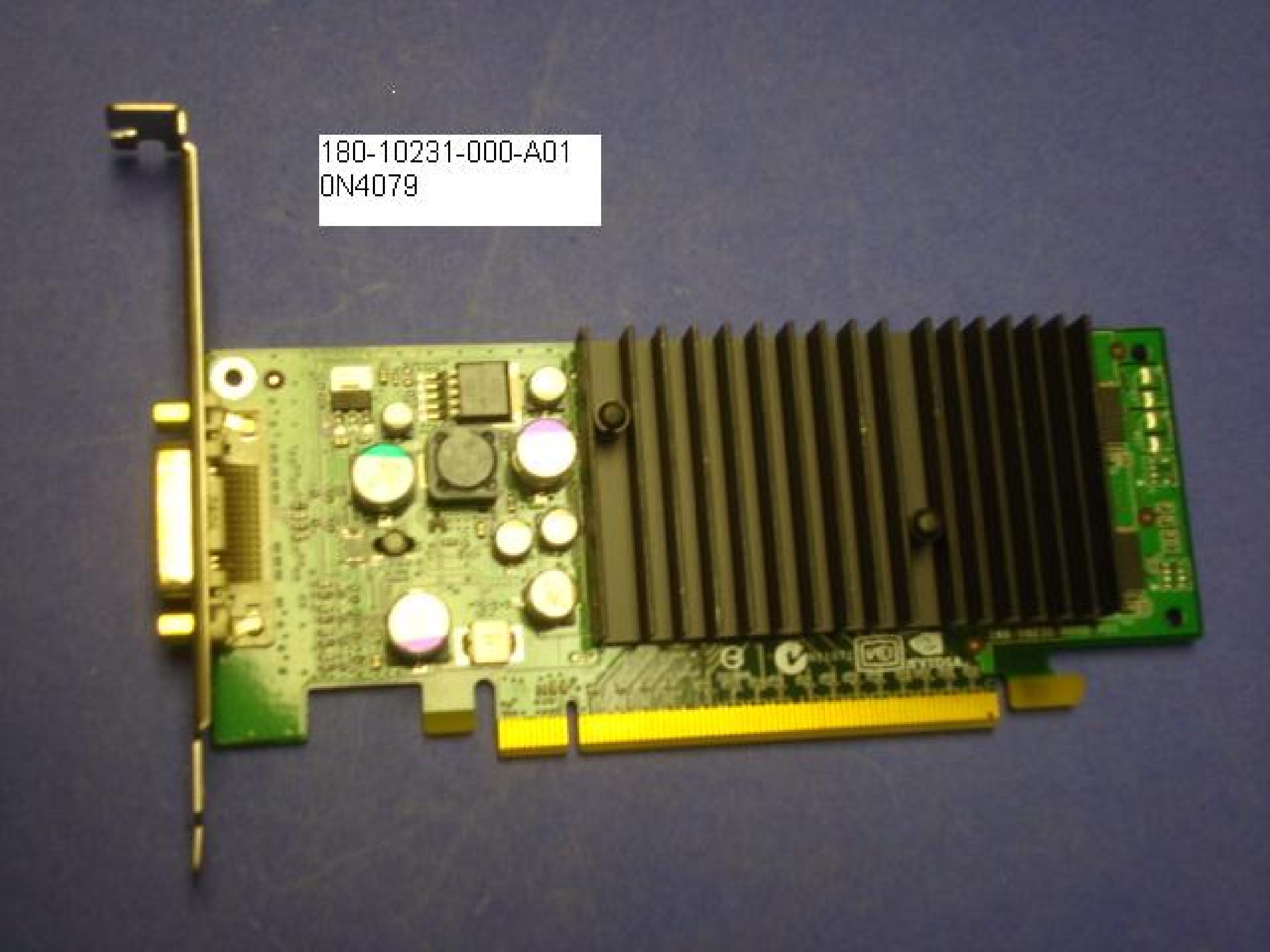 NVIDIA / GATEWAY 2000 N11071 128MB AGP VIDEO CARD DVI 64MB WITH S-VIDEO AND PORTS DMS59 FULL PLATE 32MB QUADRO2MXR G14623.01 QUADRO 2 MXR VGA CONNECTOR GFORCE2MX 200