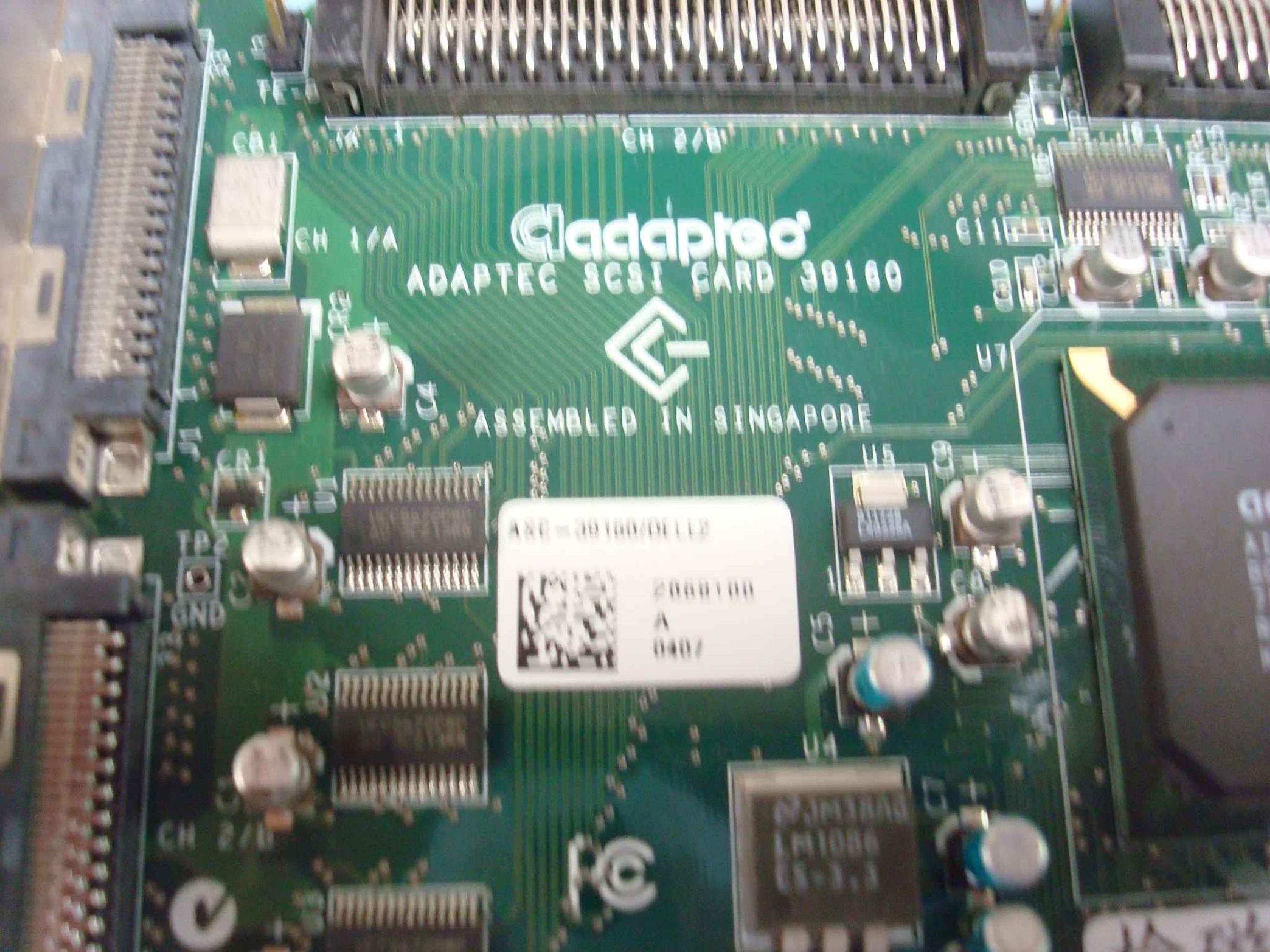 ADAPTEC 39160 64BIT PCI SCSI CARD
