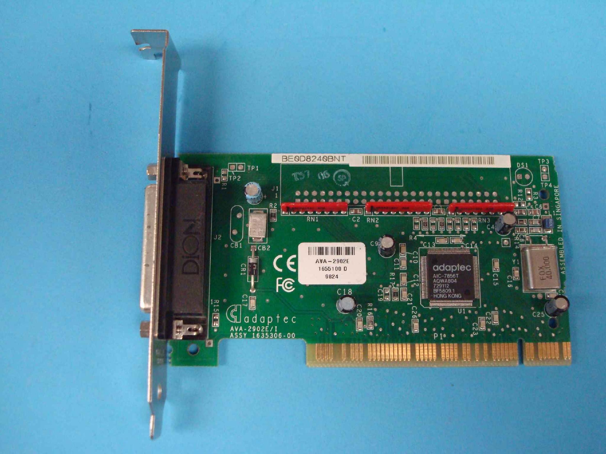 ADAPTEC 1635306-00 EXTERNAL SCSI PORT CARD