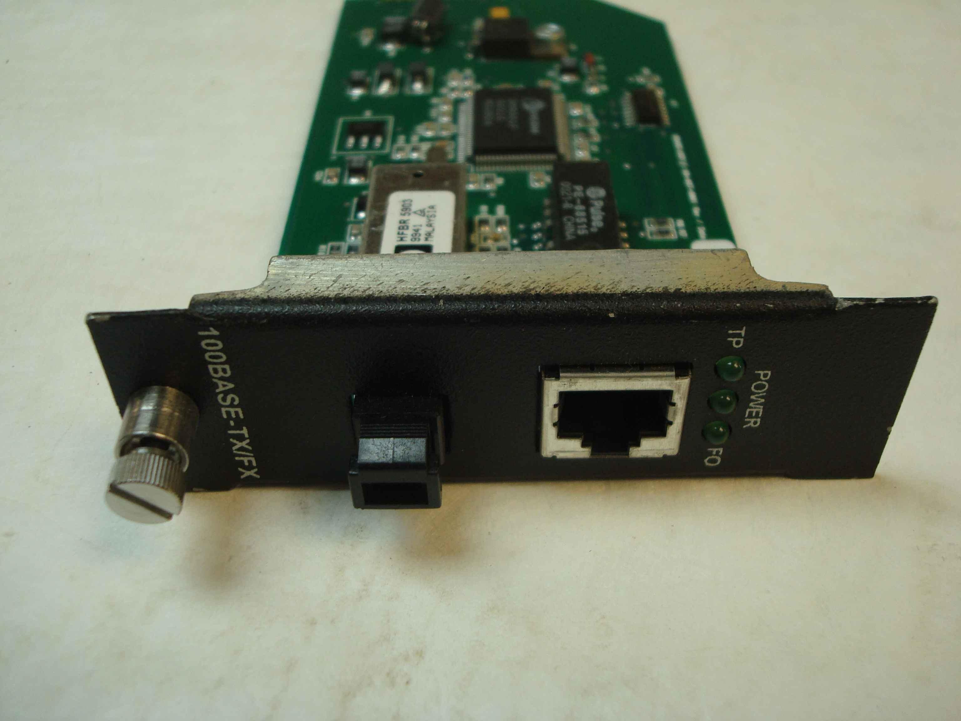 DAVICOM 90-067-0001 100BASE-TX/FX ETHERNET CARD