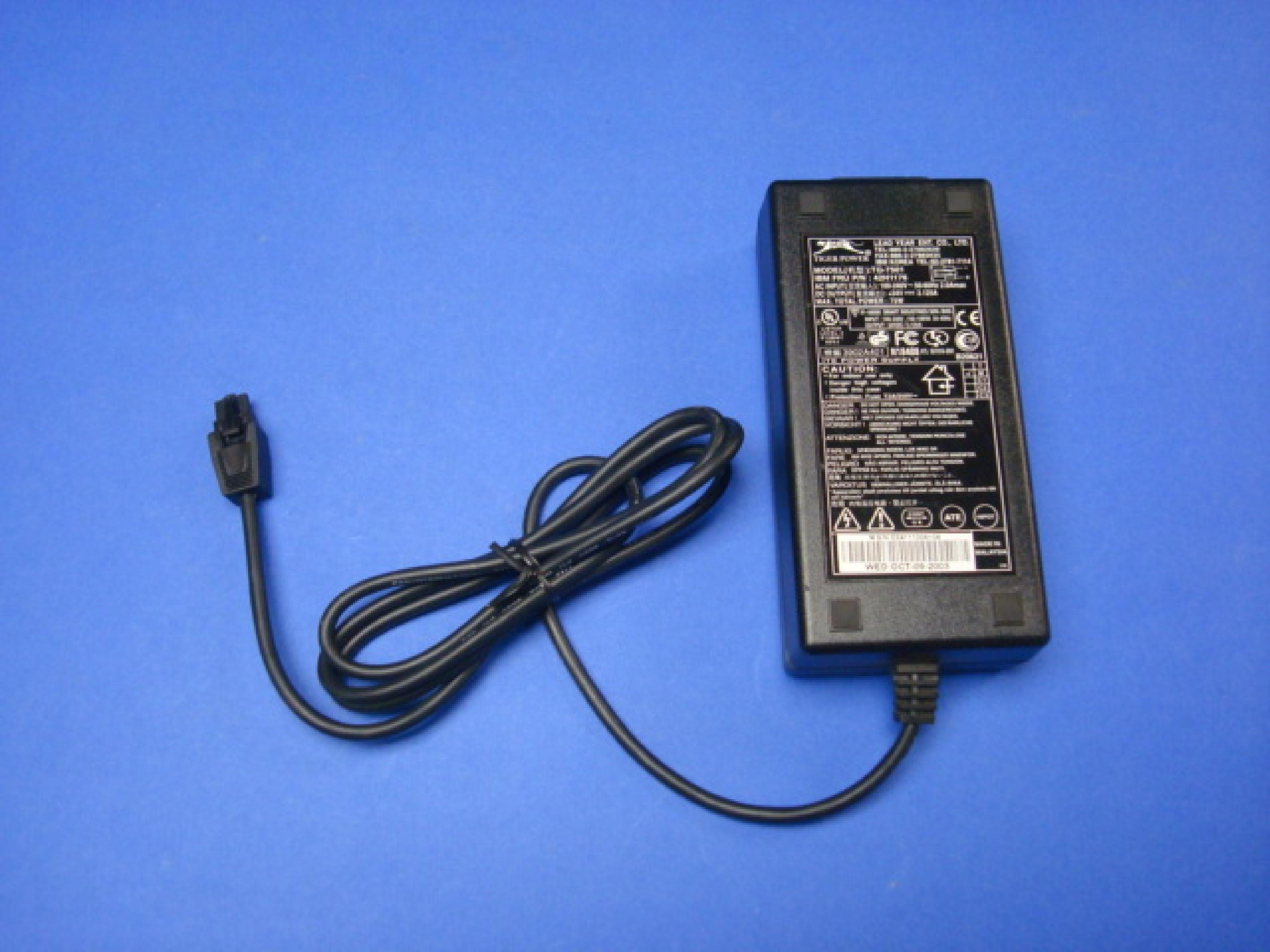 TIGER TG-7501 24V DC 3.125A AC ADAPTER WITH 3 PIN CONNECTOR