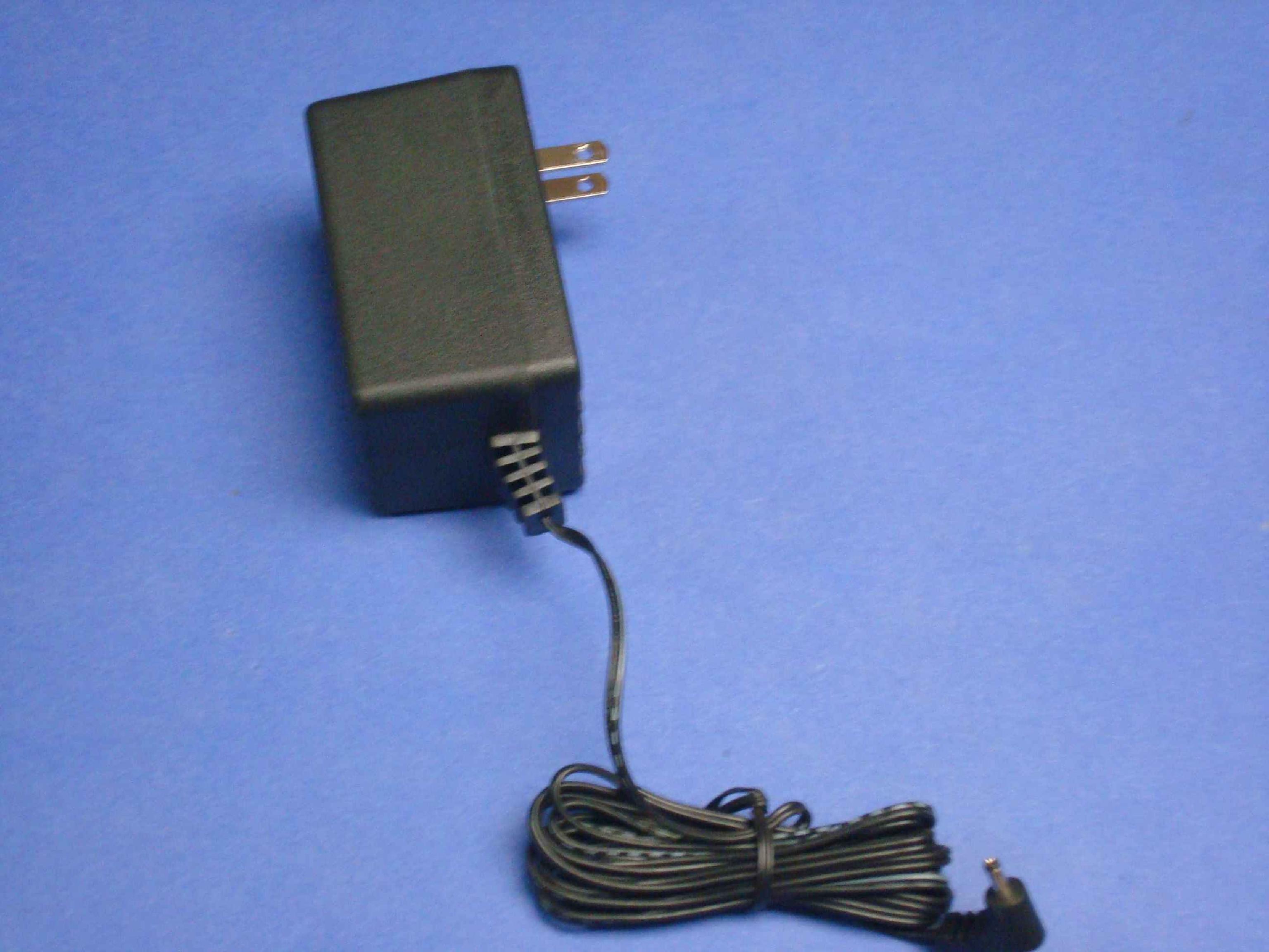 SYMBOL 50-14000-008 5.2V DC 650MA AC ADAPTER WITH BARREL CONNECTOR, OD: 3.4MM, ID: 1.23MM, POSITIVE OUTSIDE 5.2VDC 650MA, 6FT CABLE OD:3.5MM, ID:1.20MM, WALL STYLE, NEGATIVE POLE