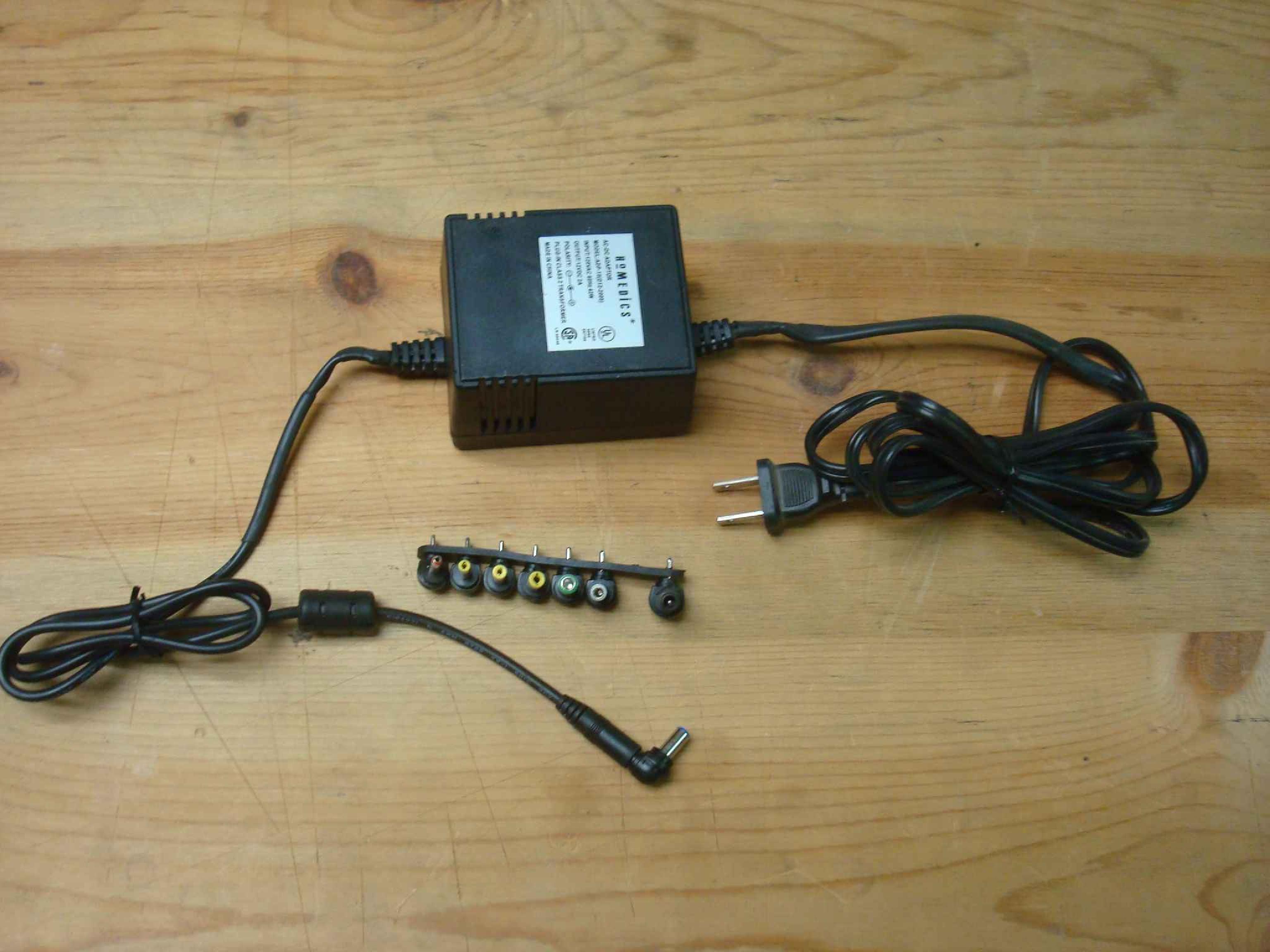 HOMEDICS ADP-10-CLONE 12V DC 2A AC ADAPTER