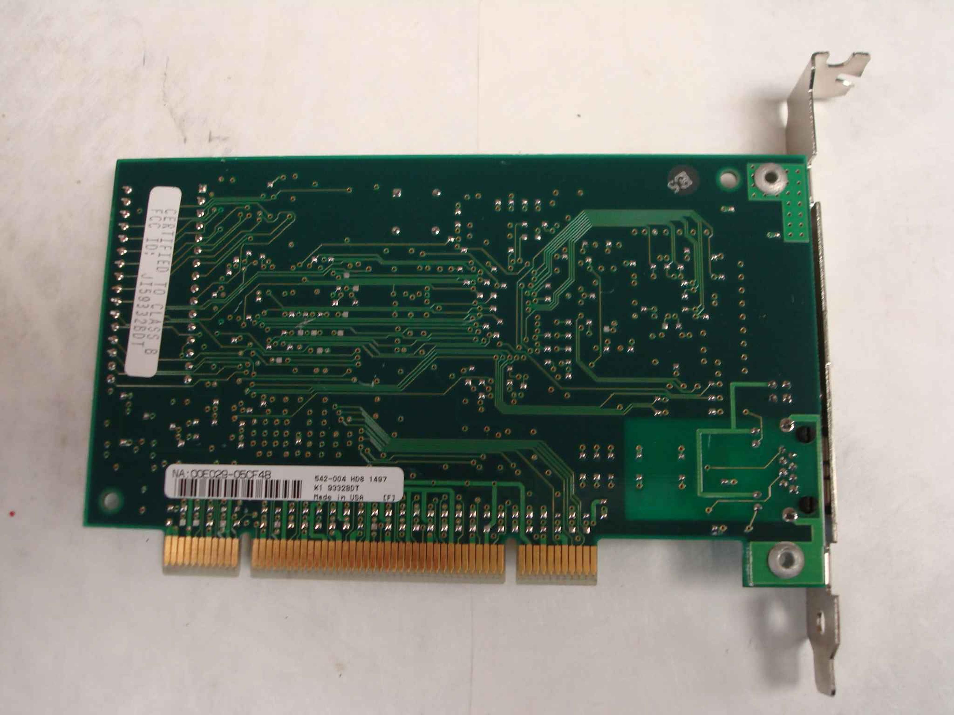 SMC / STANDARD MICROSYSTEMS CORPORATION 542-004 H 3697 ETHER POWER 10/100 PCI NIC