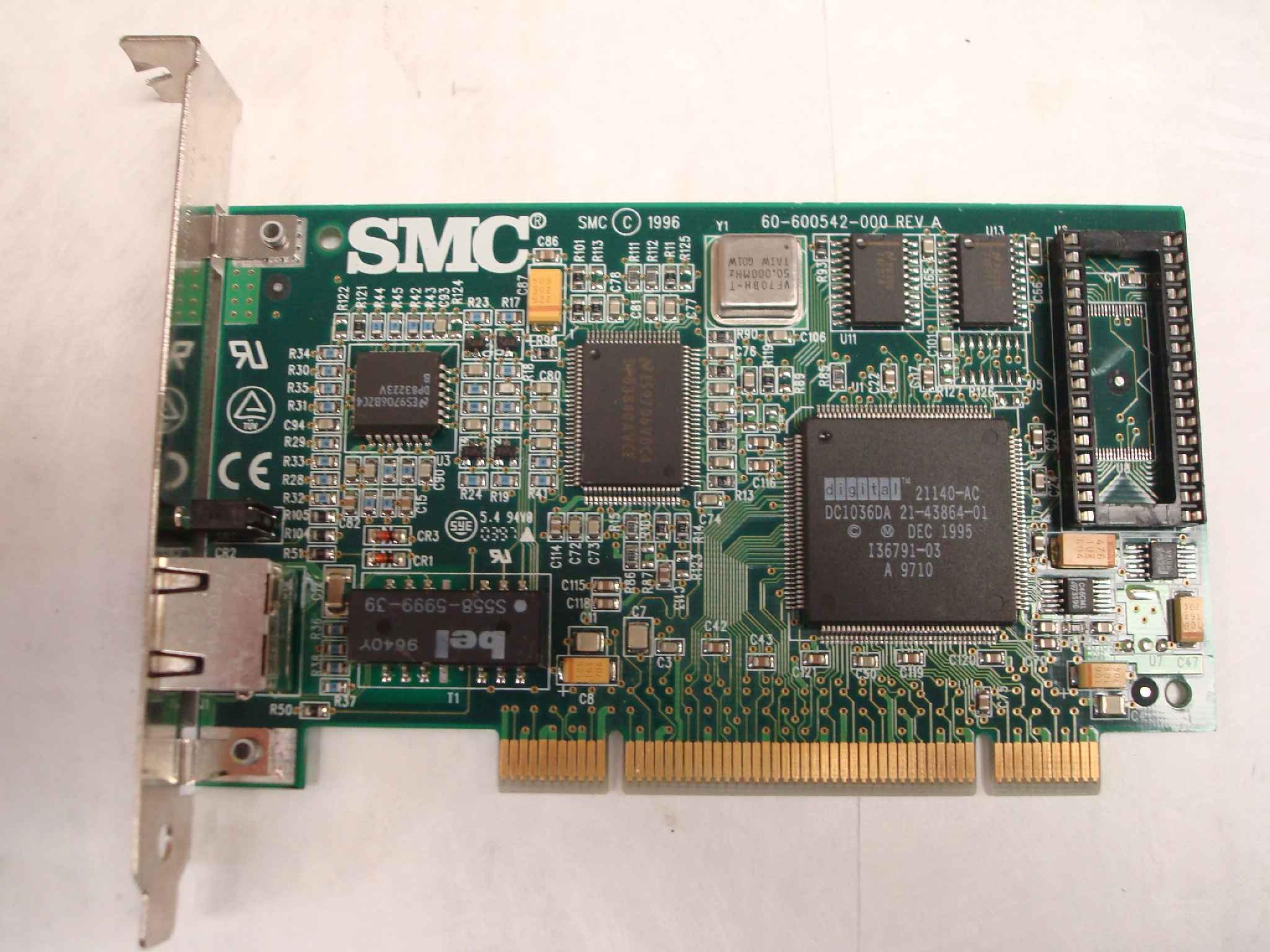 SMC / STANDARD MICROSYSTEMS CORPORATION 542-004 H 3697 ETHER POWER 10/100 PCI NIC