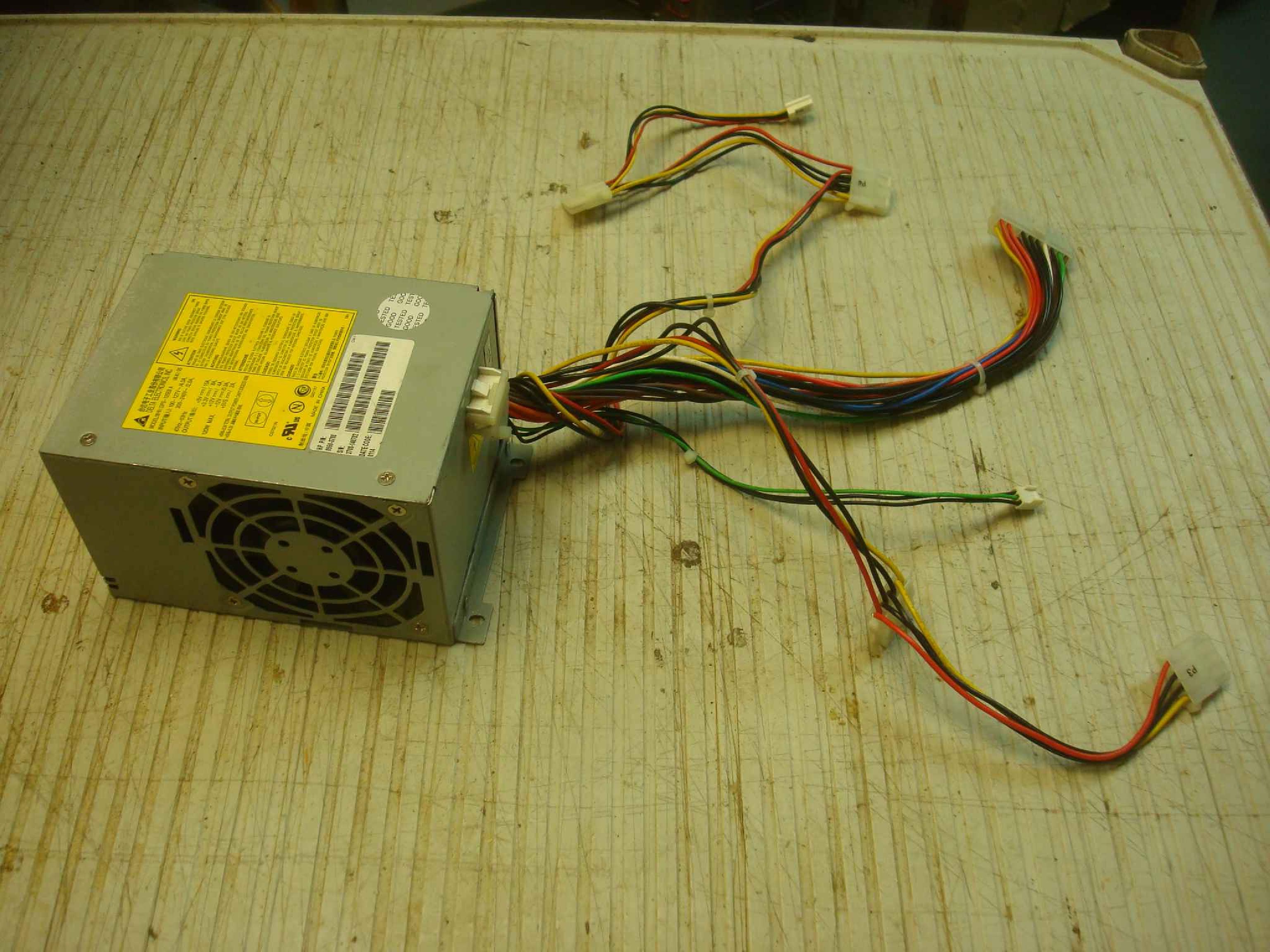 DELTA ELECTRONICS 843032 ATX 120W WATT POWER SUPPLY