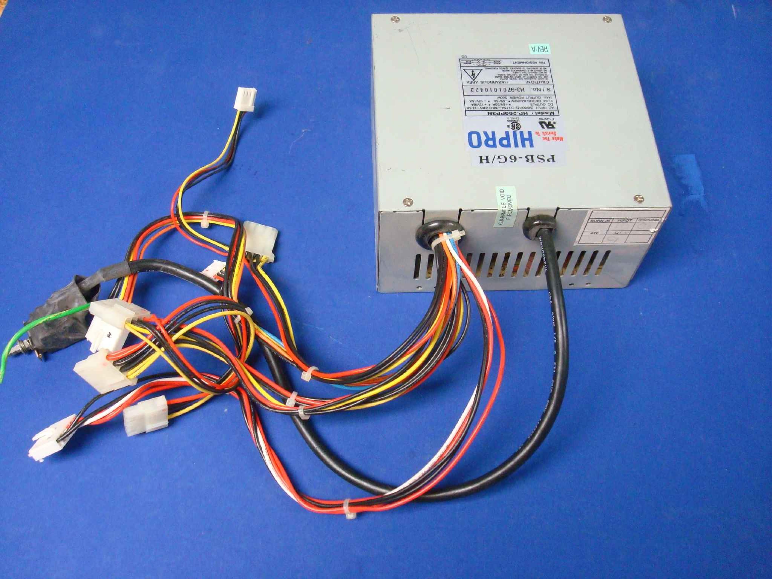 HIPRO HP-200PP3N POWER SUPPLY 200 WATT AT STYLE