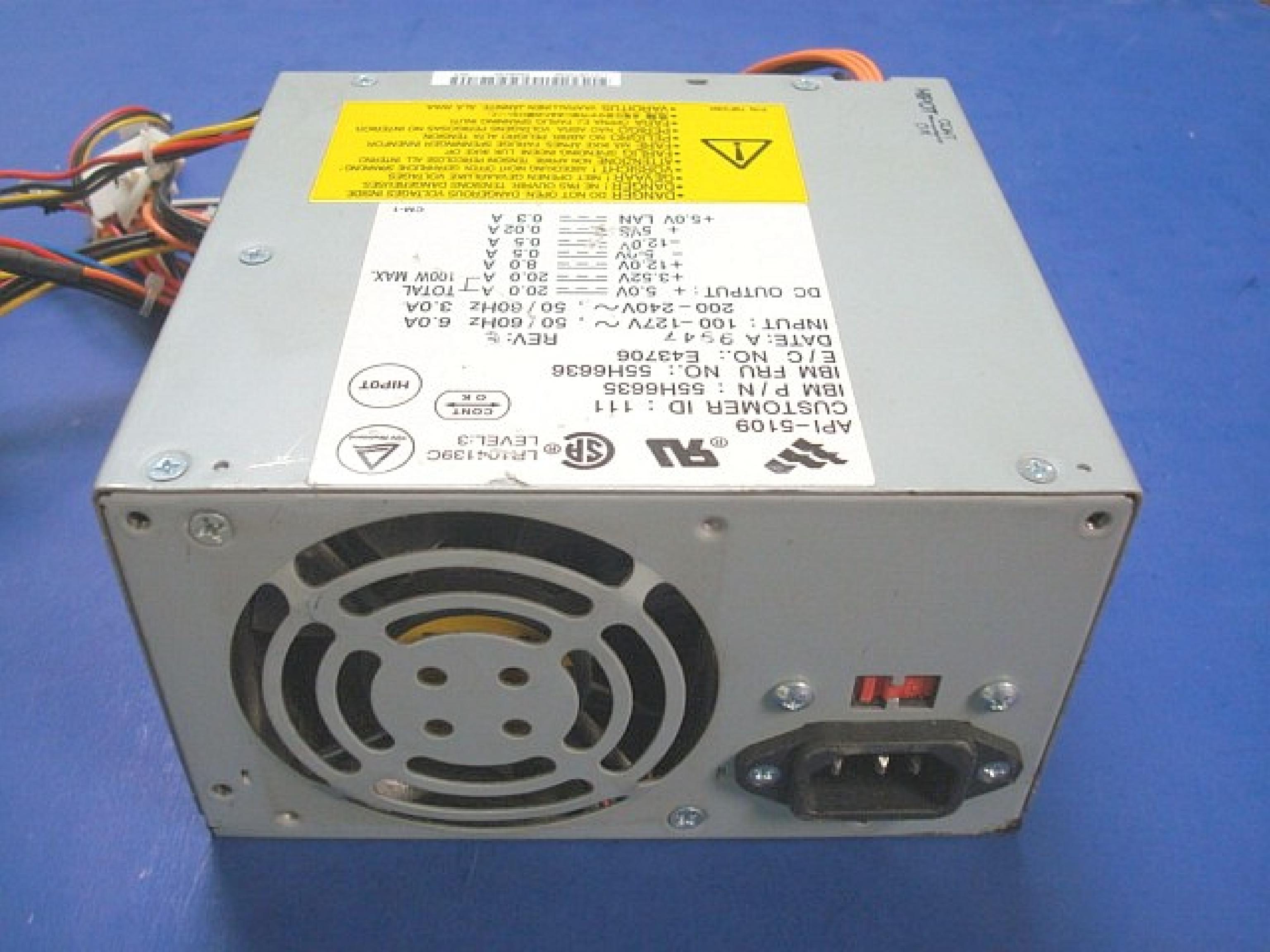 IBM 55H6636 POWER SUPPLY AT 200 WATT