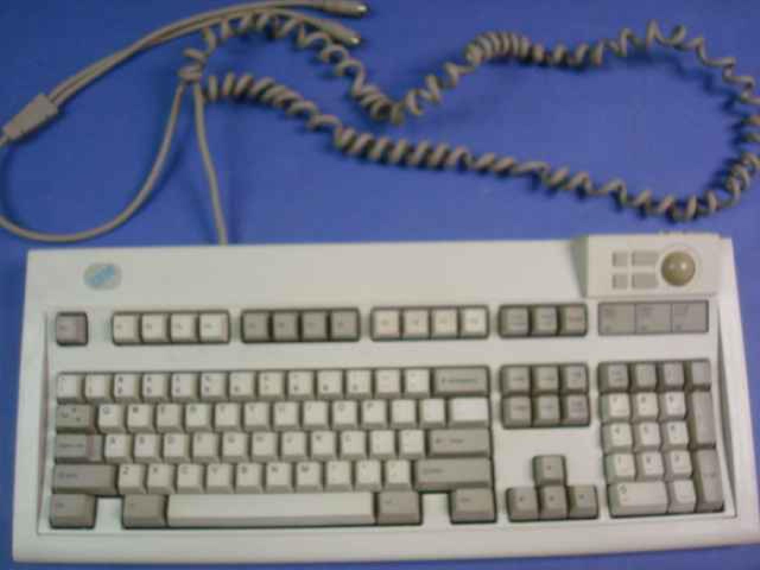 IBM 92G7455 KEYBOARD WITH TRACKBALL