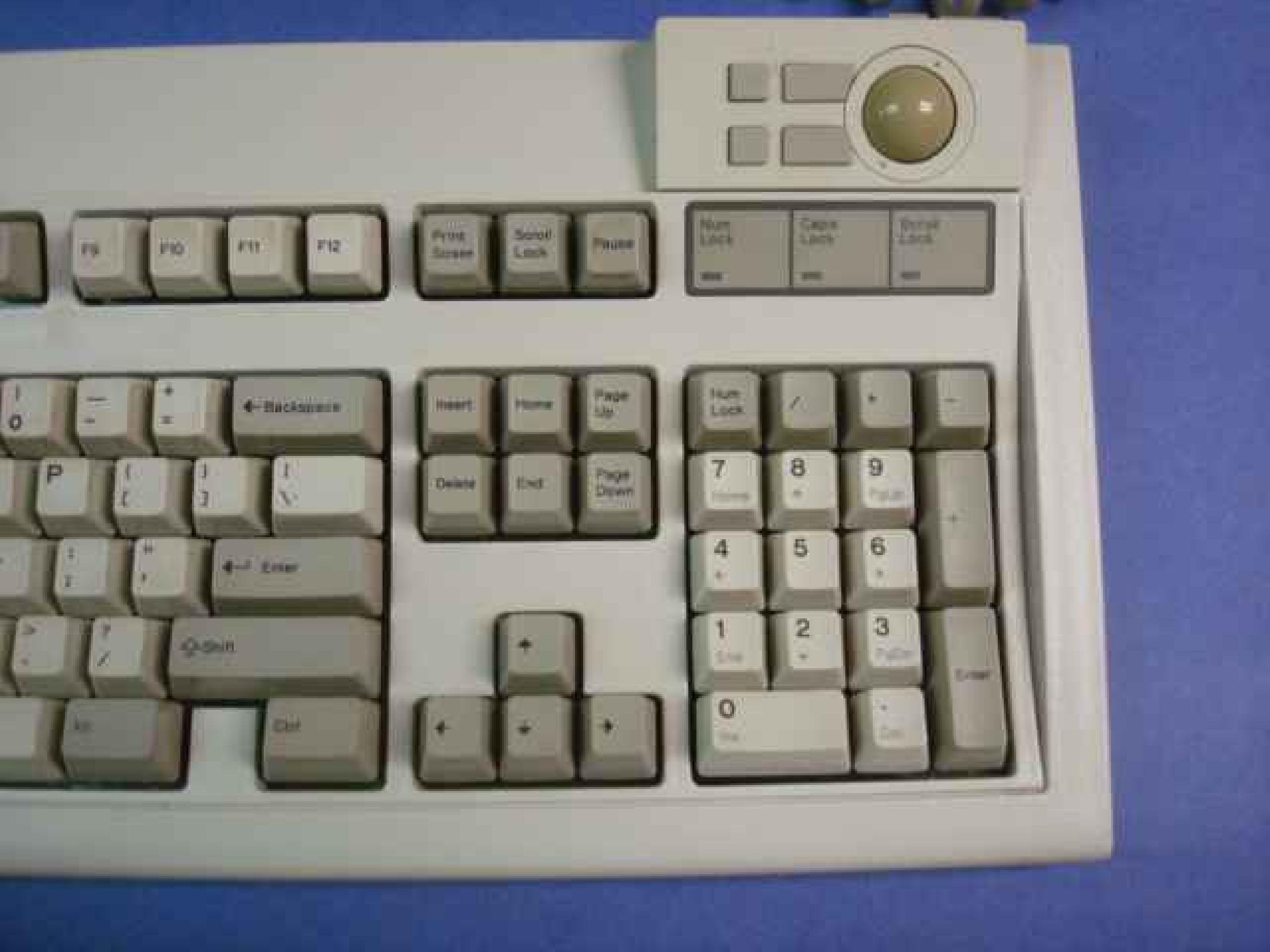 IBM 92G7455 KEYBOARD WITH TRACKBALL
