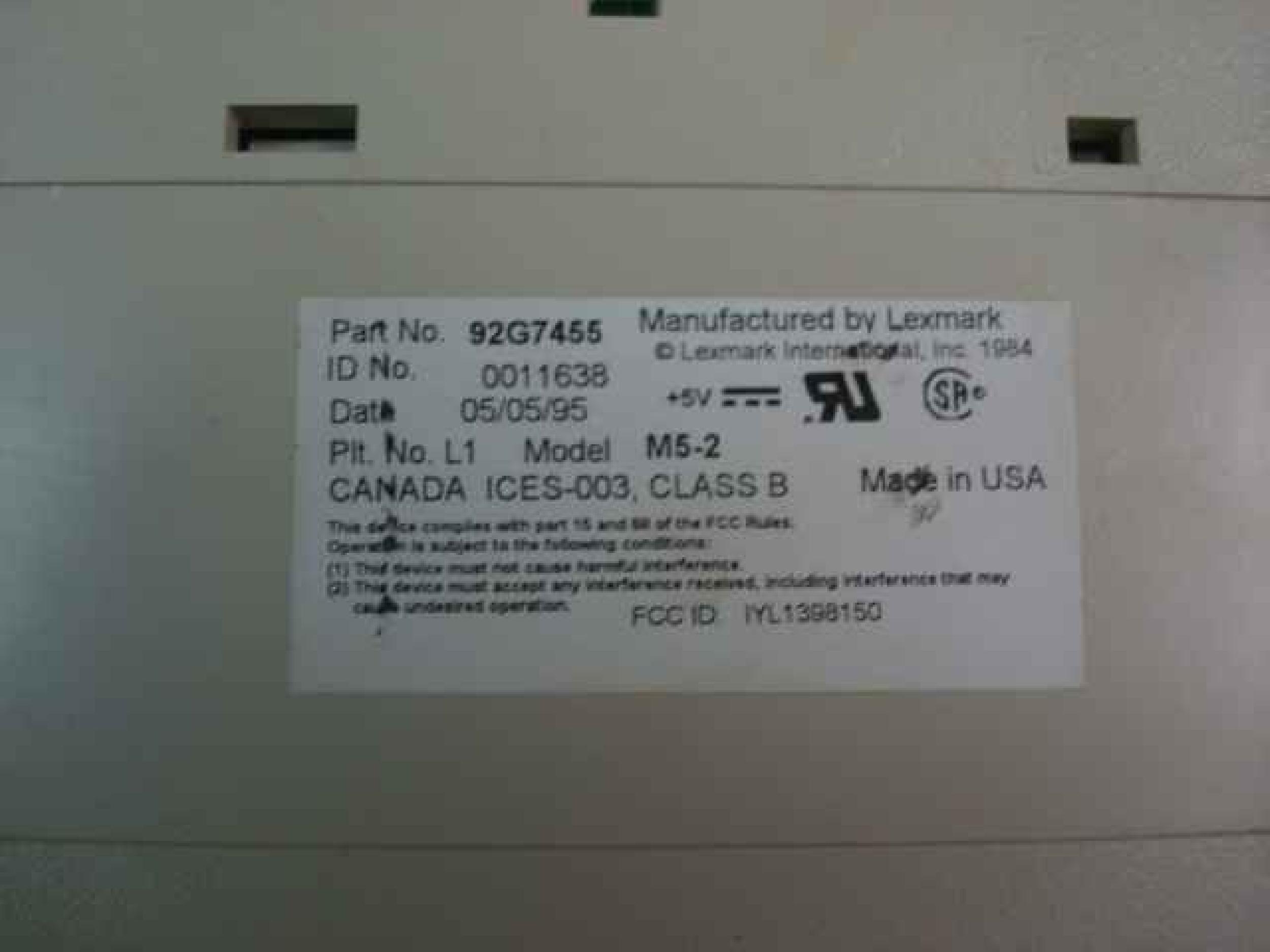 IBM 92G7455 KEYBOARD WITH TRACKBALL