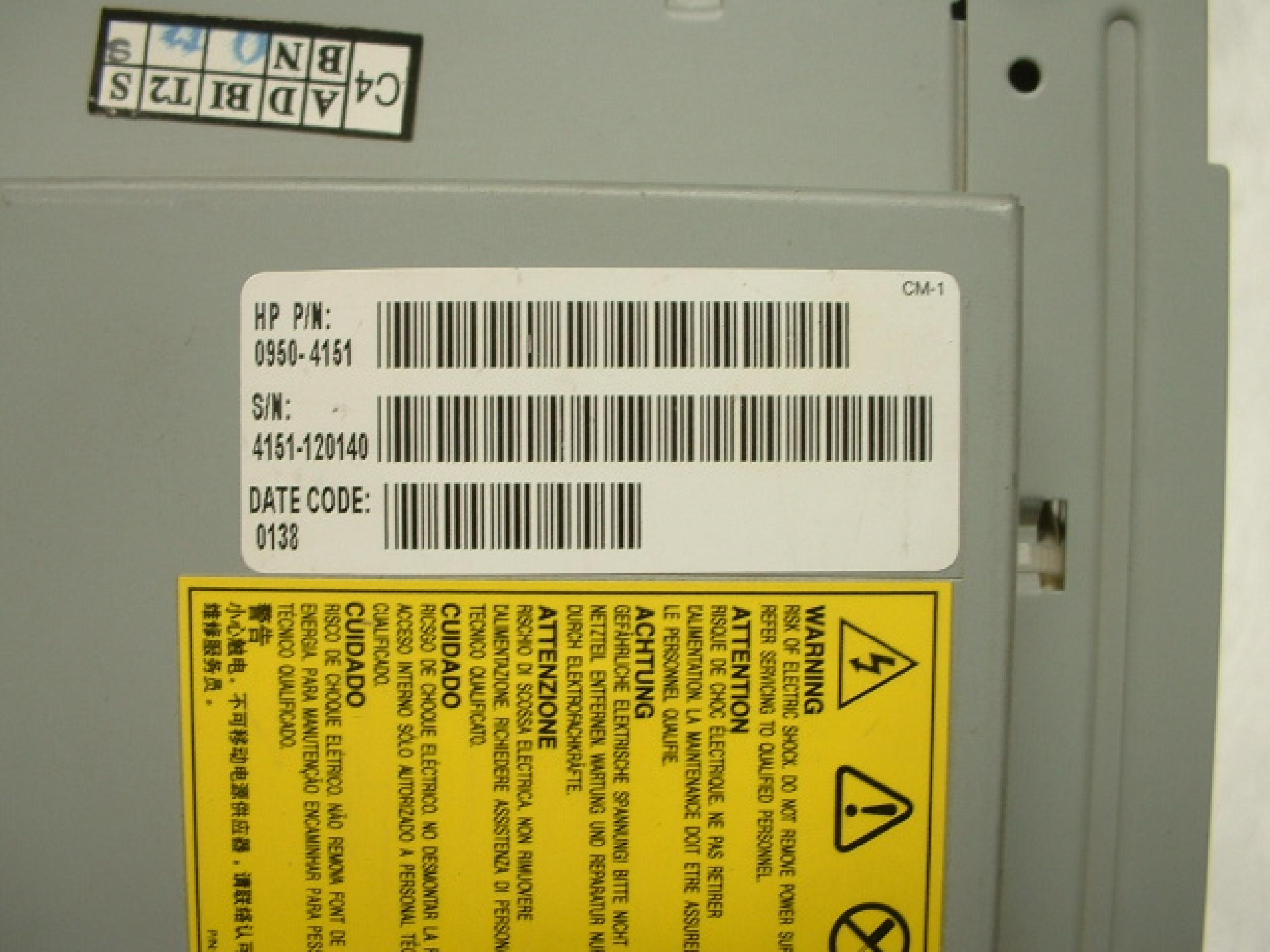 DELTA ELECTRONICS DPS-185BBA POWER SUPPLY SIZE AND SHAPE