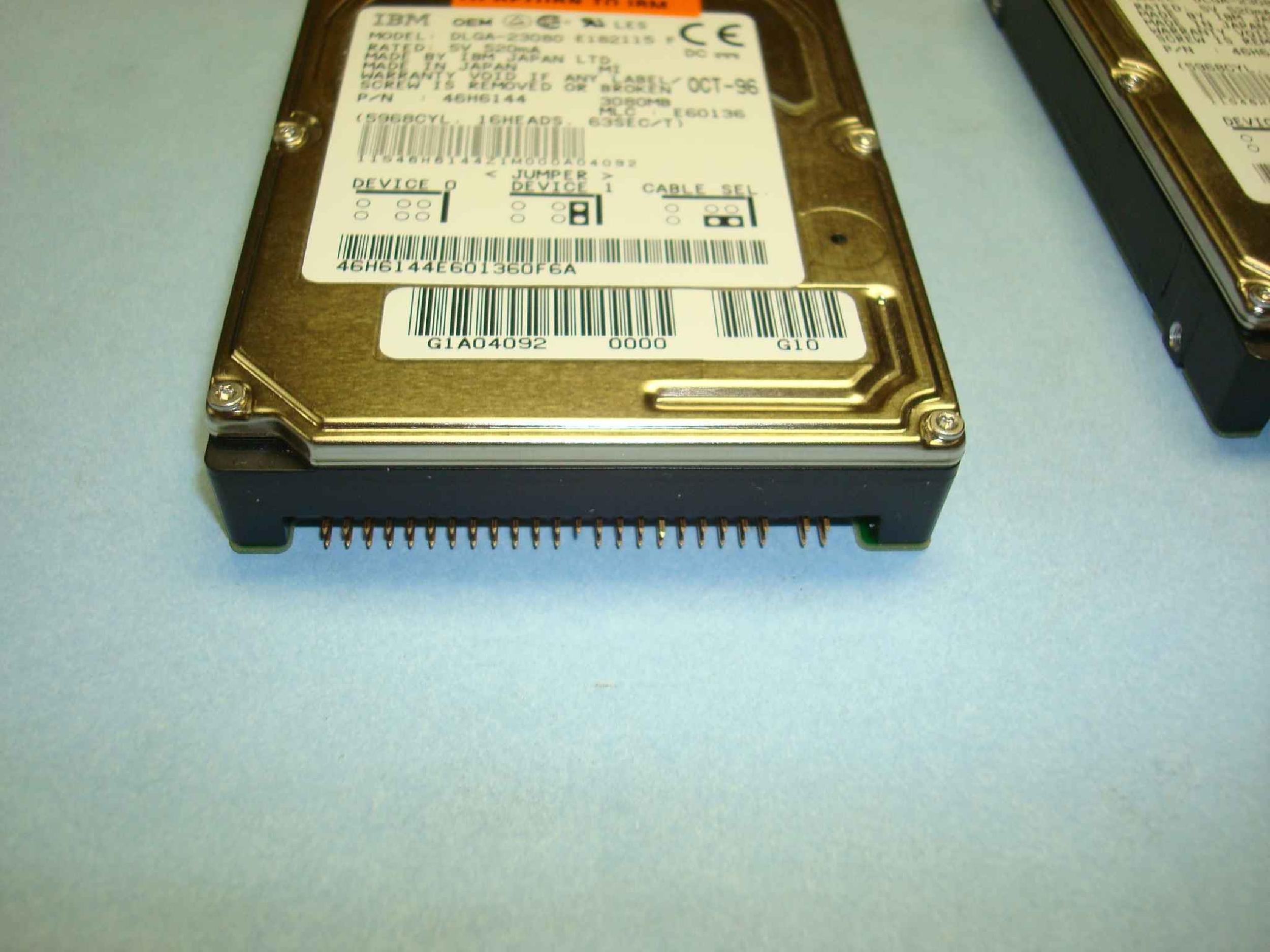 IBM DLGA-23080 3GB 3.5 INCH HARD DRIVE - HP SERVICE SPARE 2.5