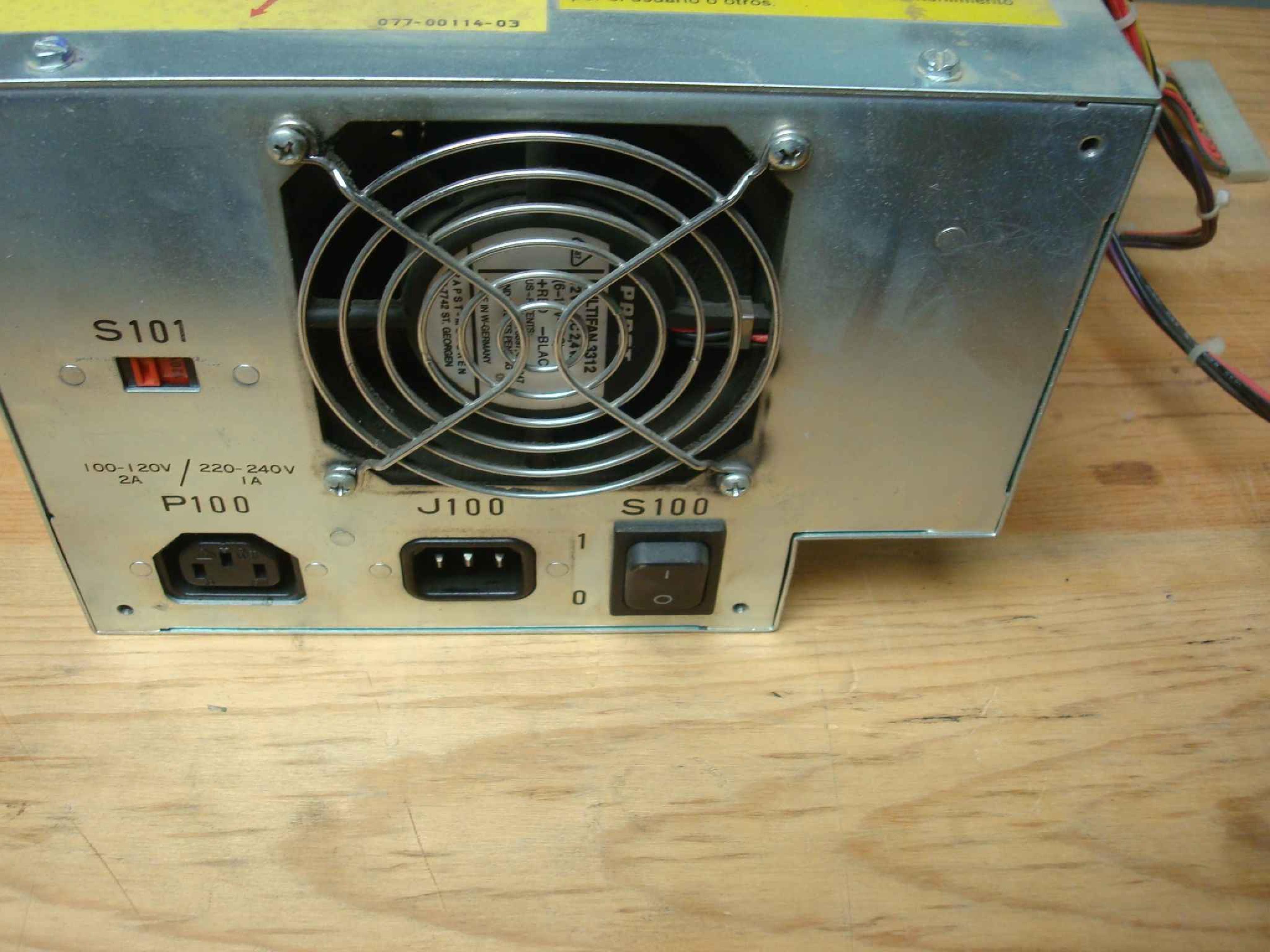 TRW 095-10052 500 WATT POWER SUPPLY