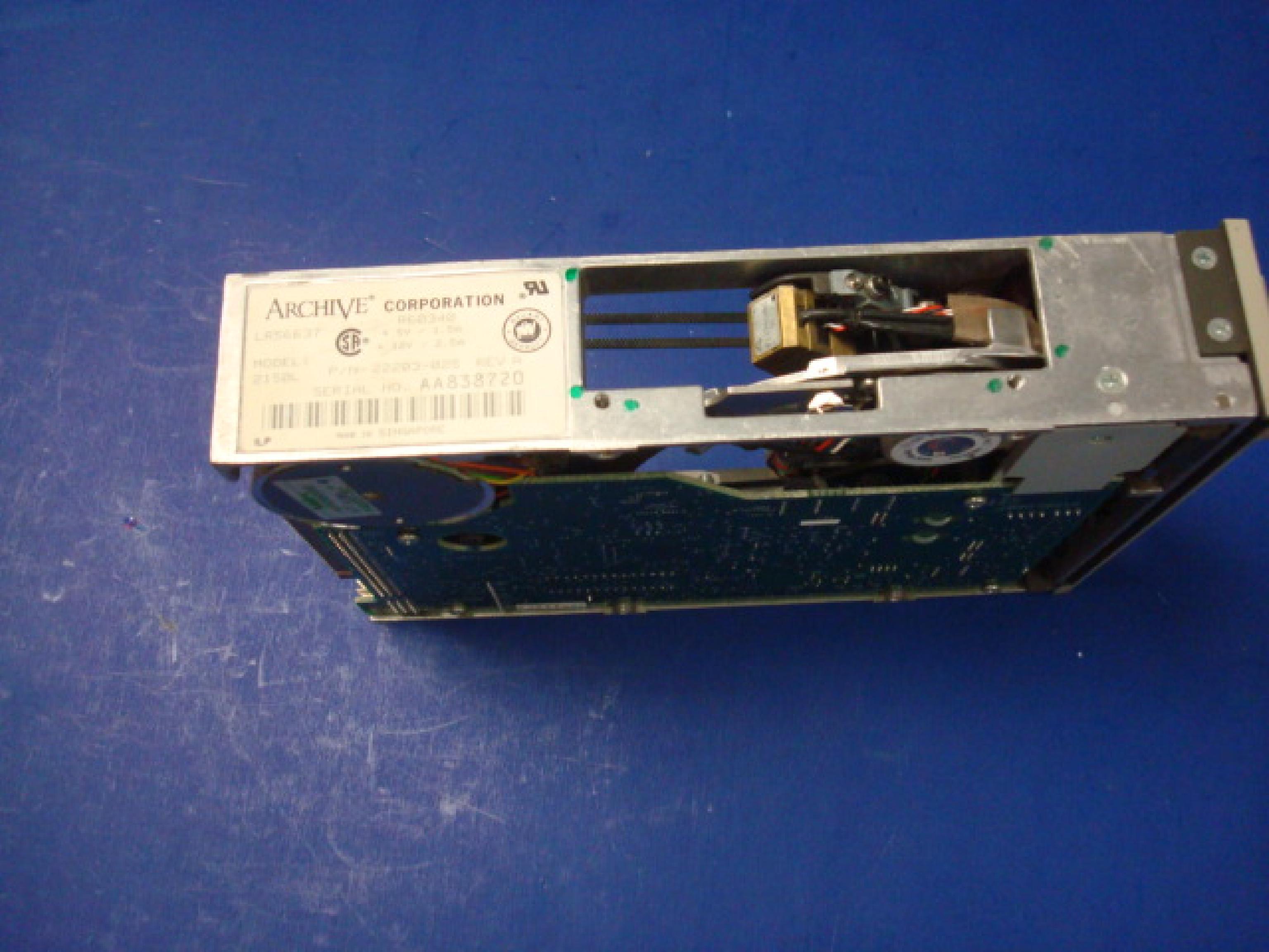 ARCHIVE 2150L TESTED 150MB SCSI TAPE DRIVE 5.25 INCH HALF HEIGHT