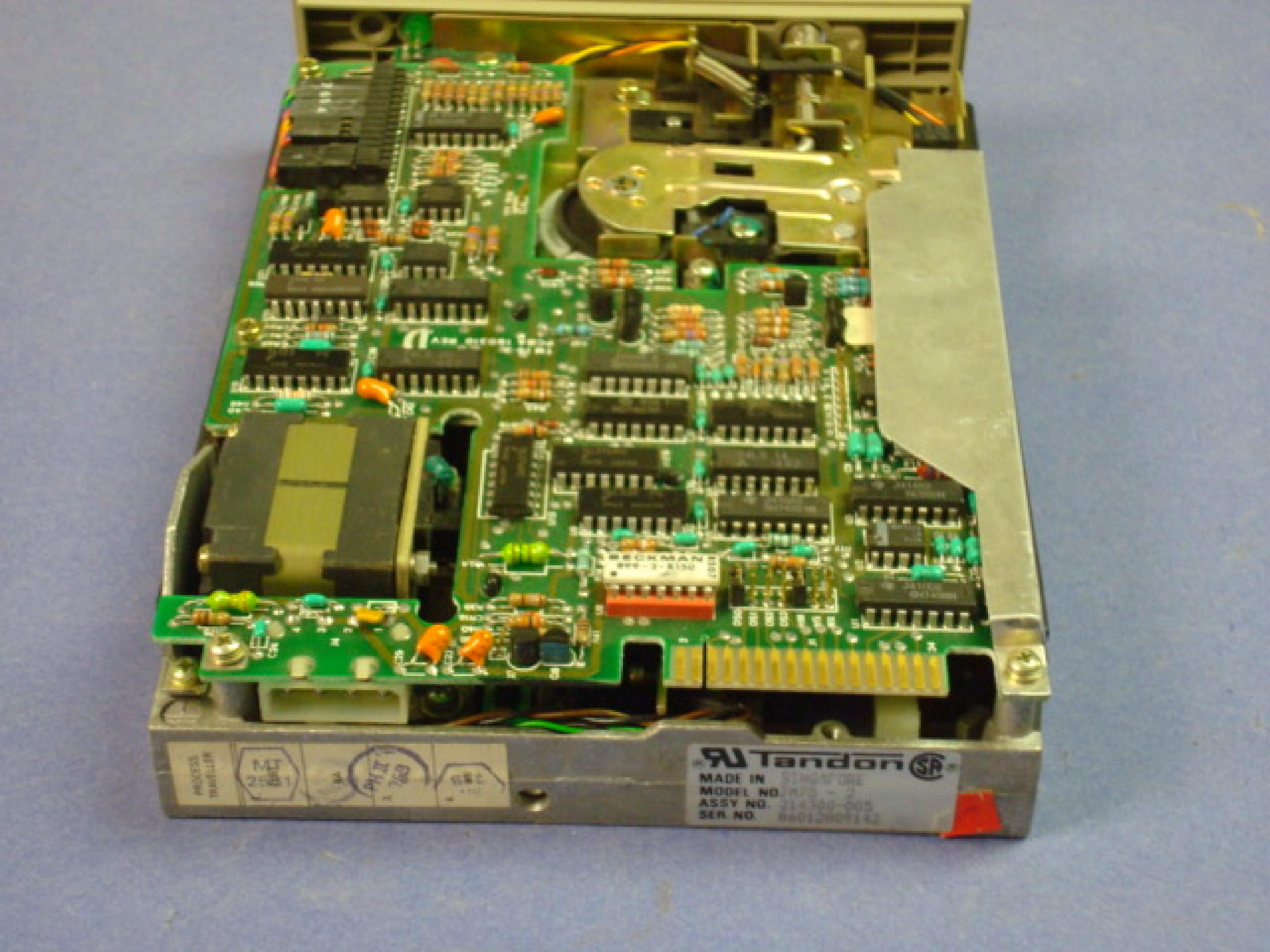 TANDON TM75-2 360K DSDD 5.25 INCH FLOPPY DRIVE