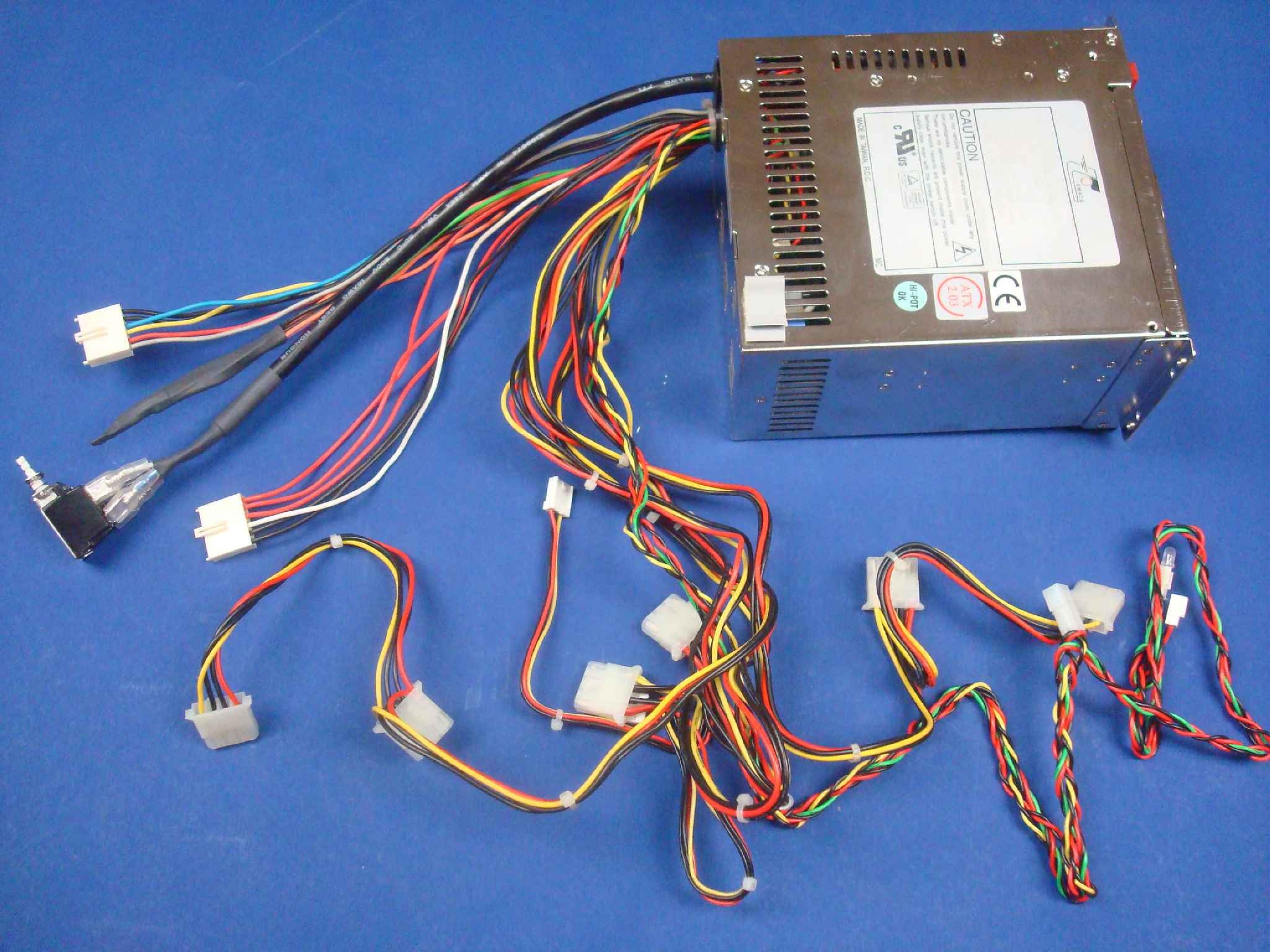 EMACS / ZIPPY / US POWER / CALIFORNIA PC PRODUCTS MR2-6250F-2S WITH P8 P9 250W REDUNDANT POWER SUPPLY INCLUDES 2 MR1-4250F(S)