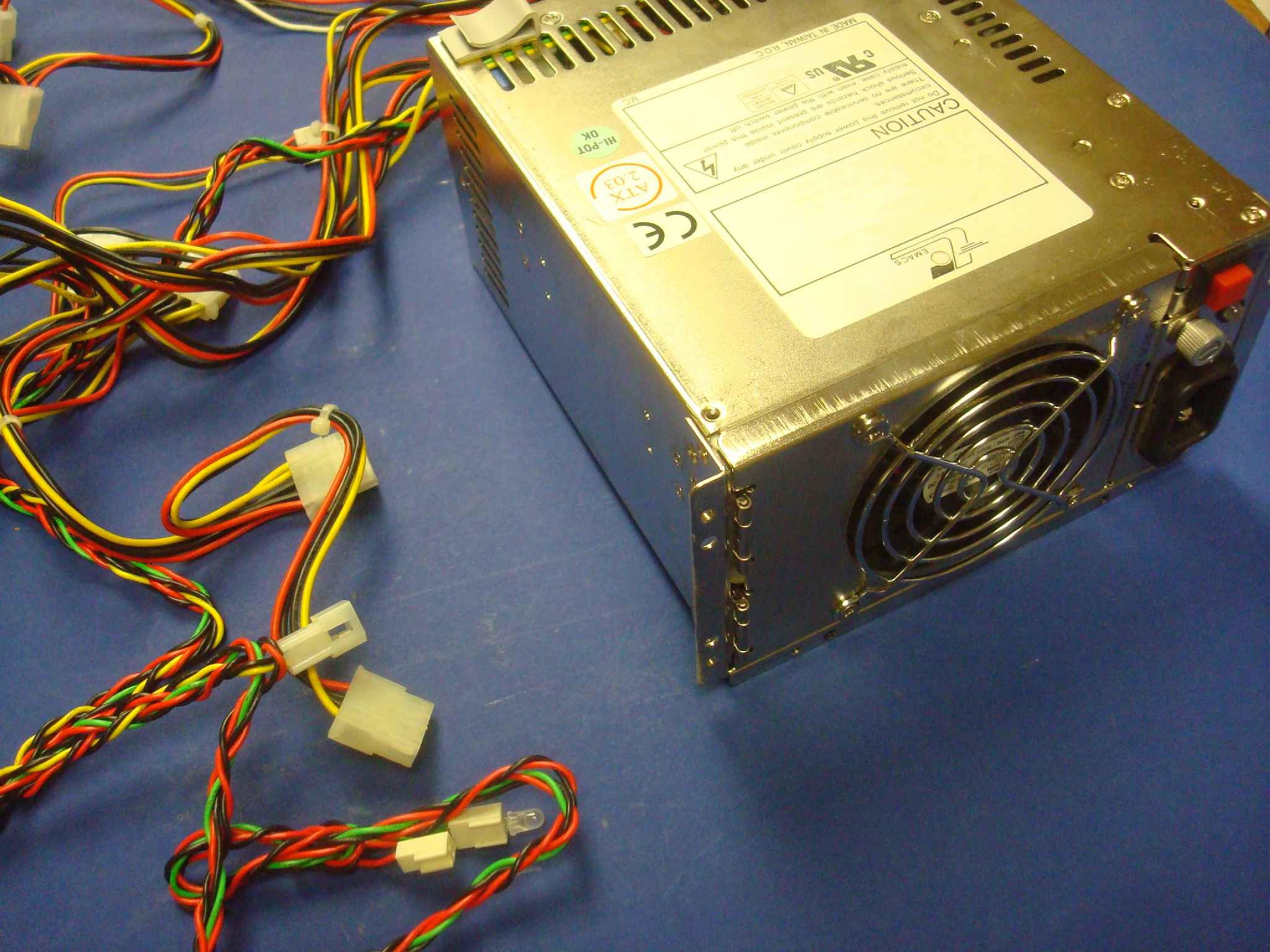 EMACS / ZIPPY / US POWER / CALIFORNIA PC PRODUCTS MR2-6250F-2S WITH P8 P9 250W REDUNDANT POWER SUPPLY INCLUDES 2 MR1-4250F(S)