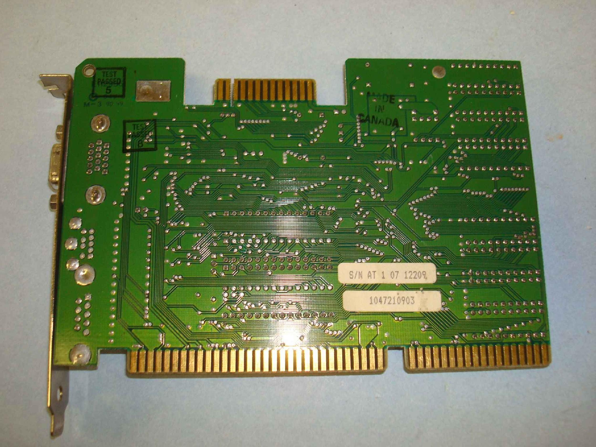 ATI 1047210903 VGA WONDER-16 1MB