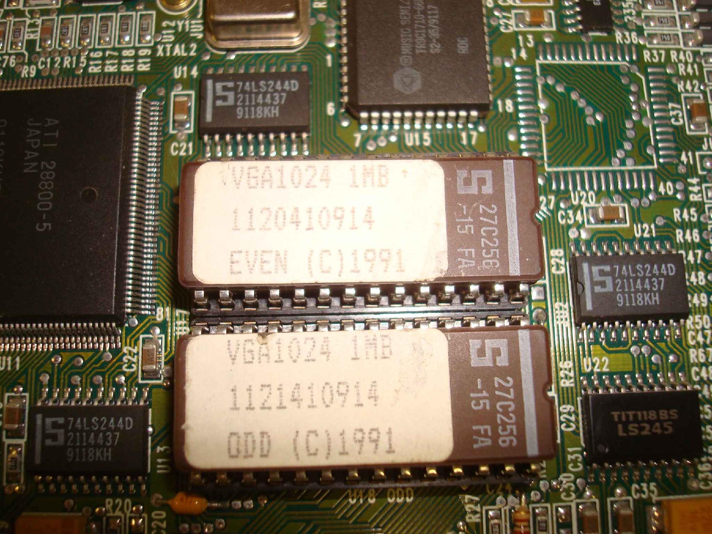 ATI EXMVGADM1MV1 VGA WONDER-16 1MB