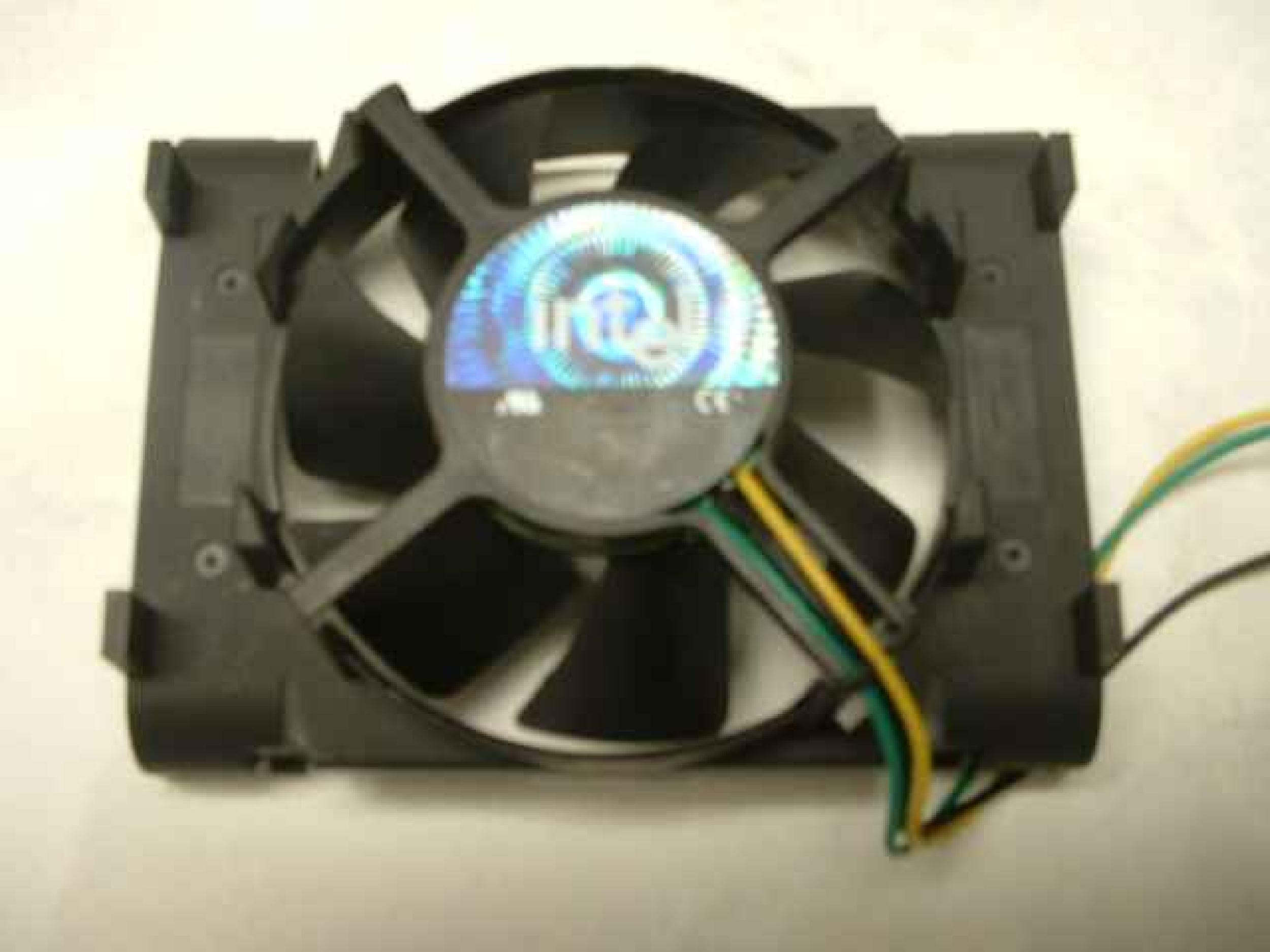 INTEL A80856-002 FAN 12V DC 95MM BY 70MM BY 35MM THREE WIRES, 11 INCH CABLE WITH CONNECTOR
