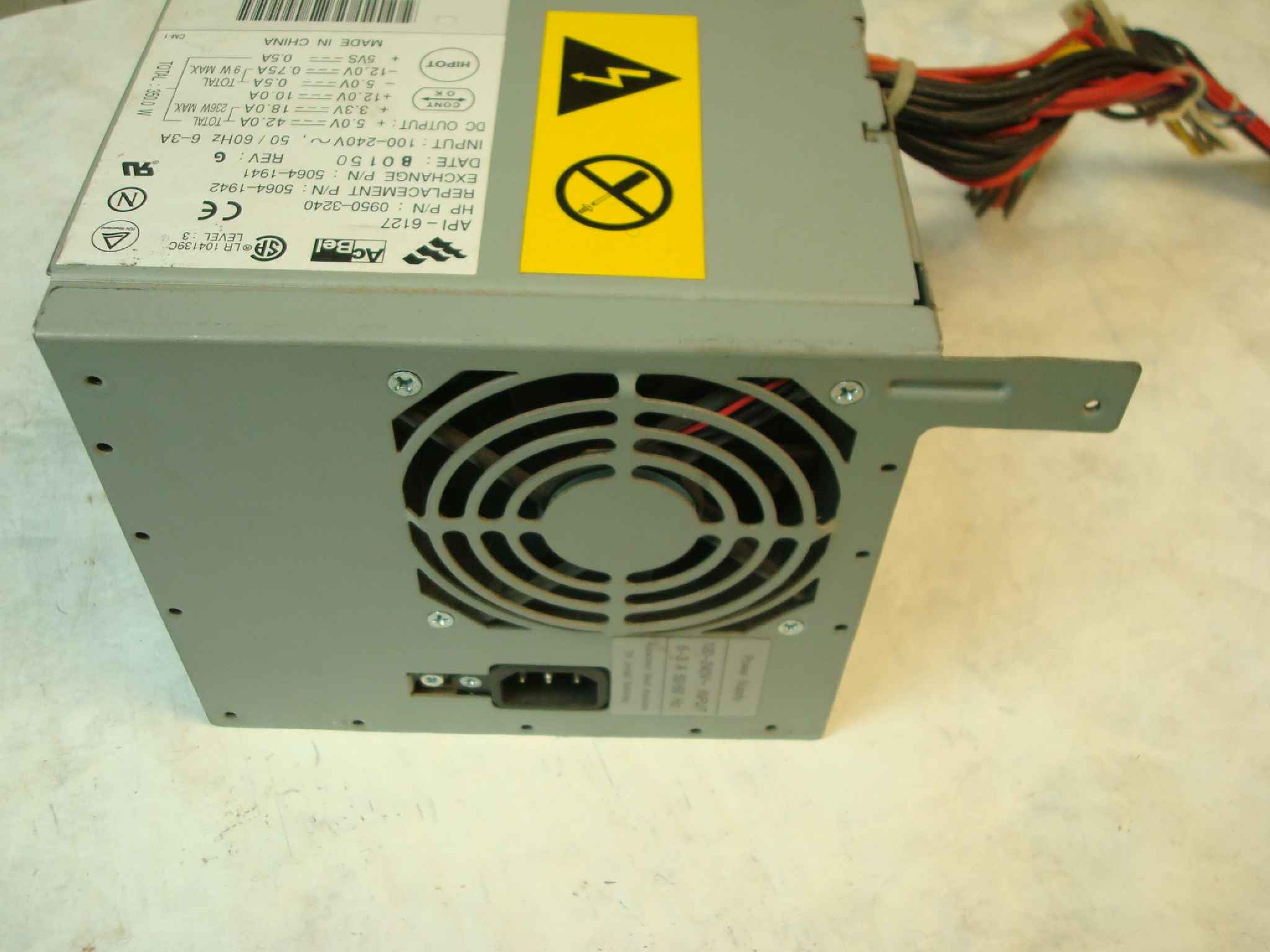 ACBEL API-6127 ATX POWER SUPPLY