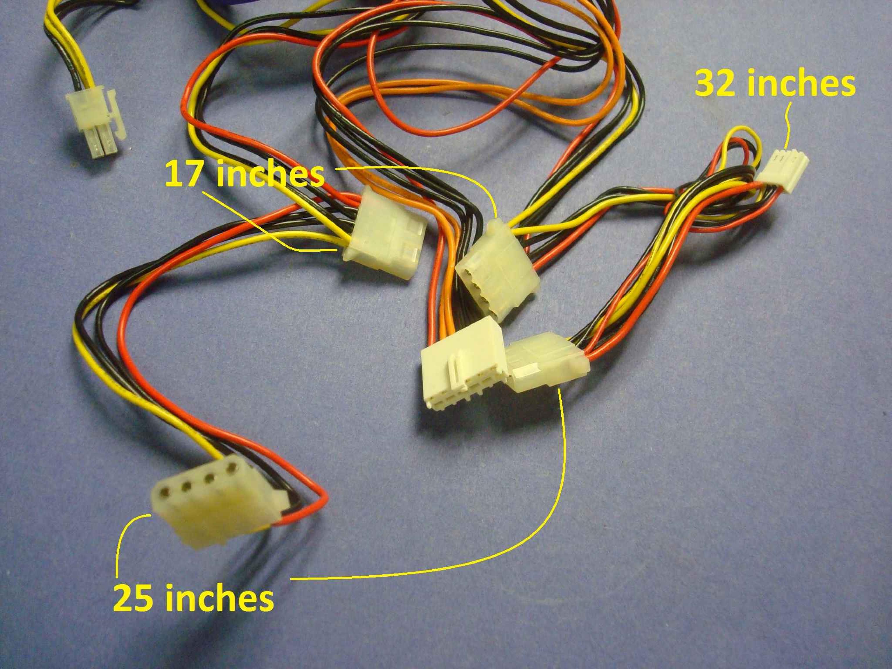 EMACS / ZIPPY / US POWER / CALIFORNIA PC PRODUCTS P1G-6300P DEFECT CUT WIRES, FANS PULLED, 300 WATT ATX POWER SUPPLY FOR RACK MOUNT