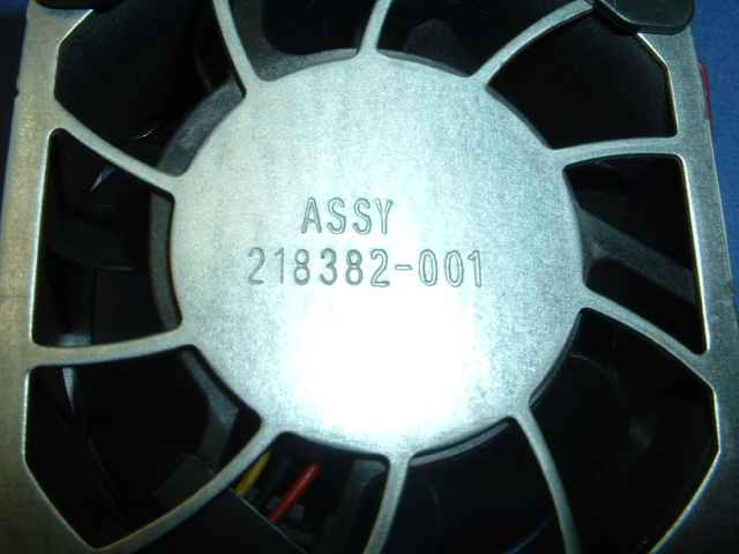 NIDEC TA225DC FAN 12V DC 60MM BY 25MM 2.5INCH BY 1INCH, PULLED FROM COMPAQ 218620-001 AND 218382-001