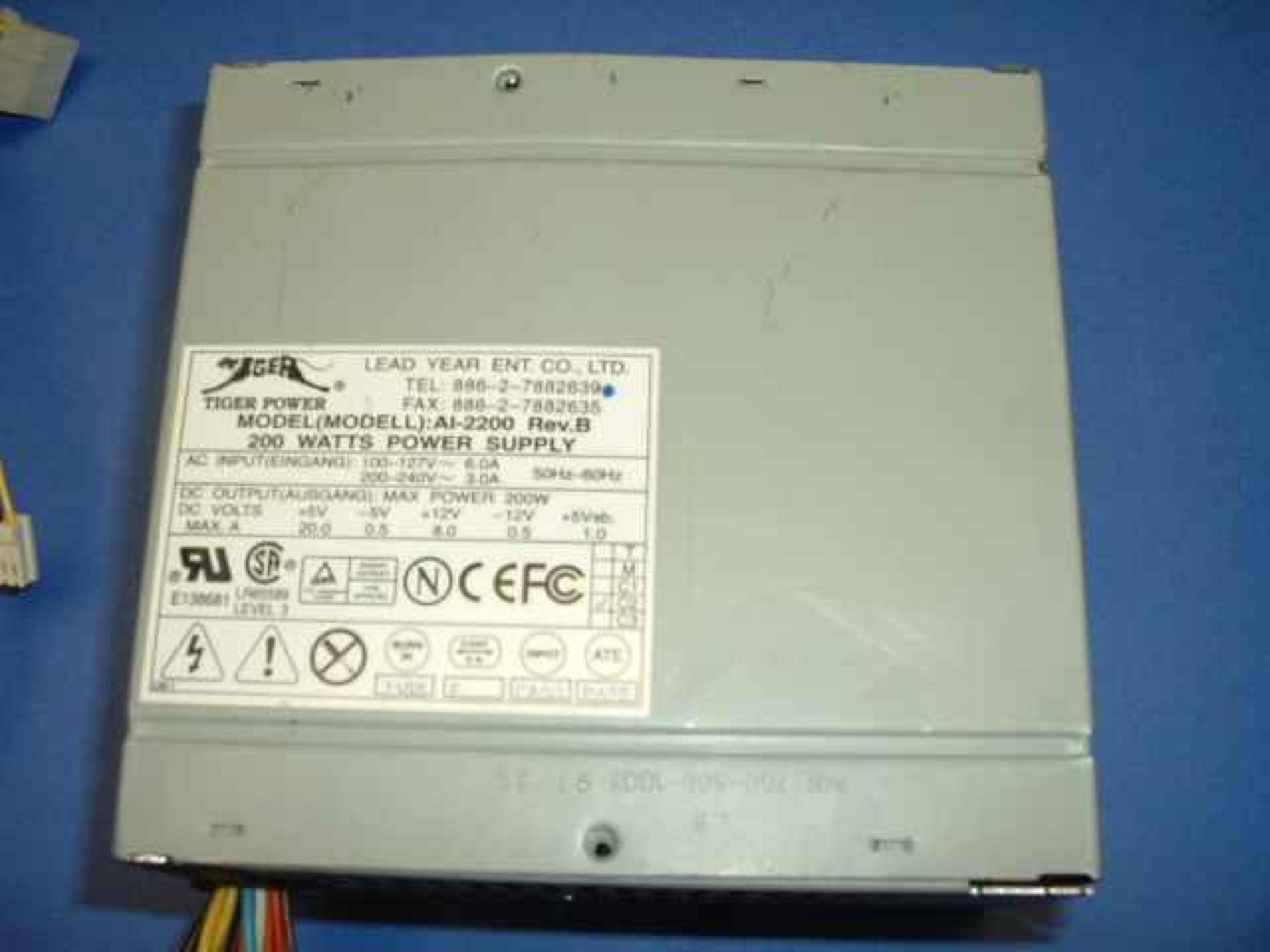 LEADYEAR AI-2200 200W POWER SUPPLY