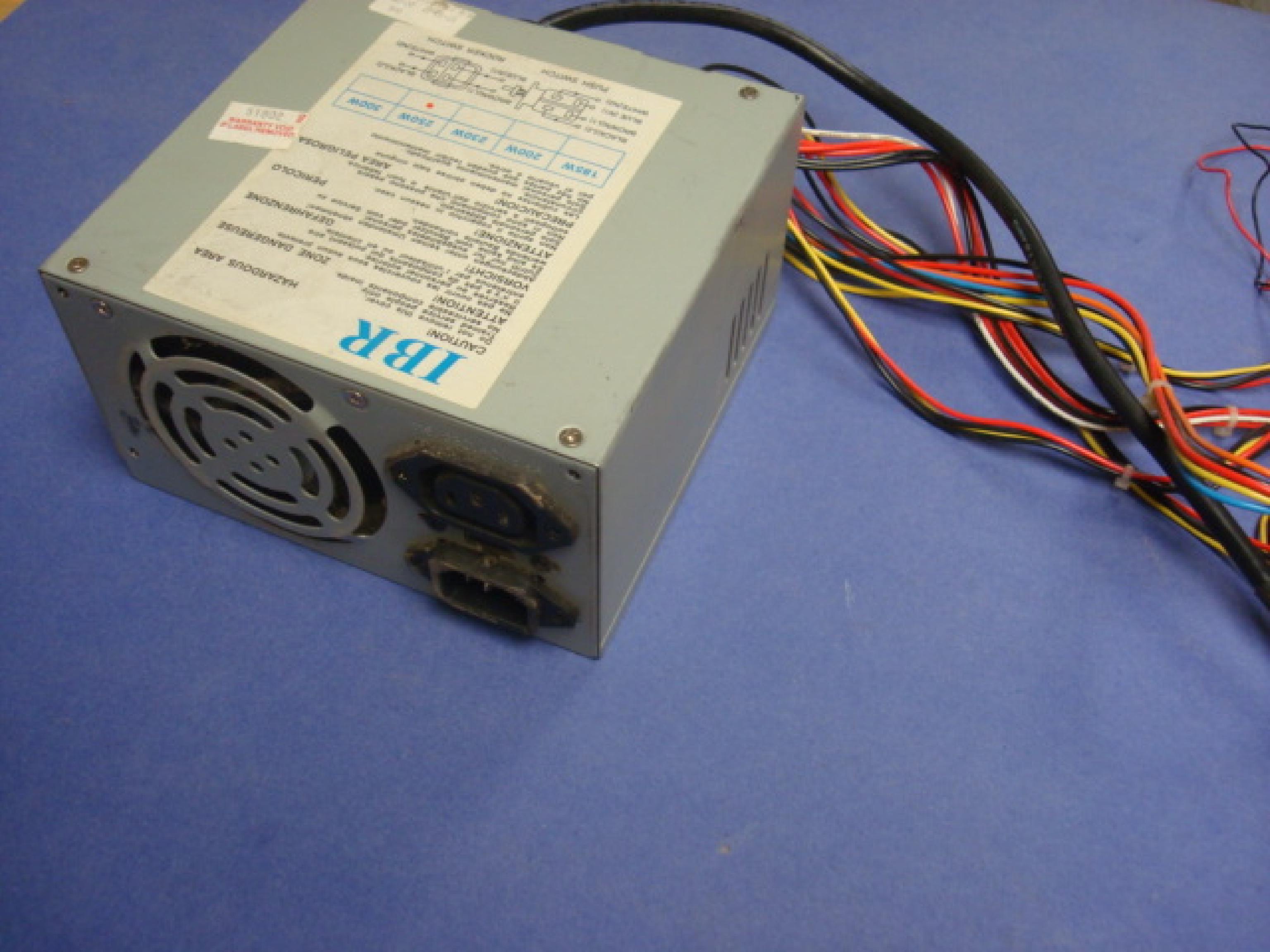 IBR 250W 250W AT POWER SUPPLY WITH REMOTE SWITCH