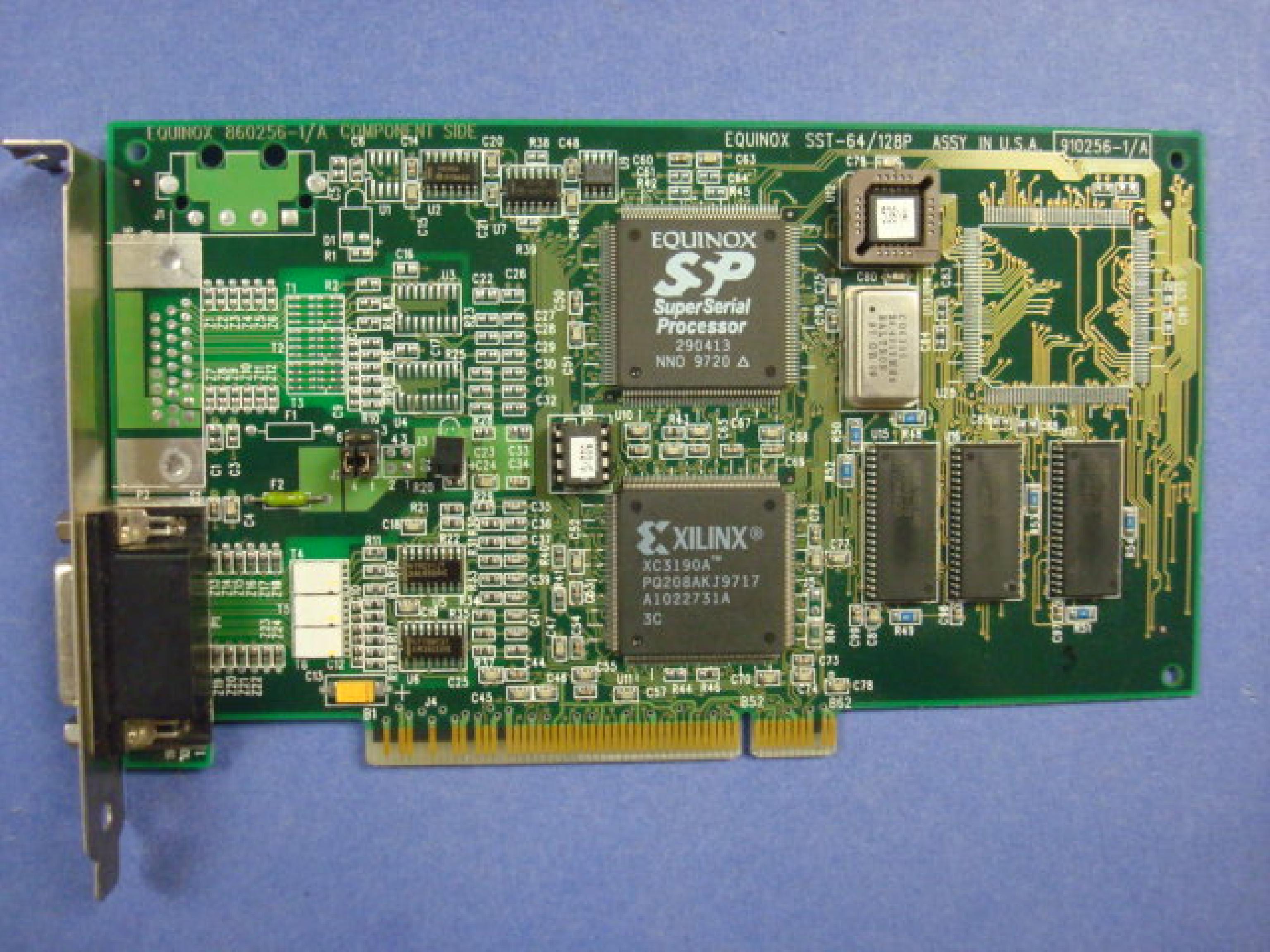 EQUINOX 860256-1/A SERIAL 128 PORT PCI ADAPTER