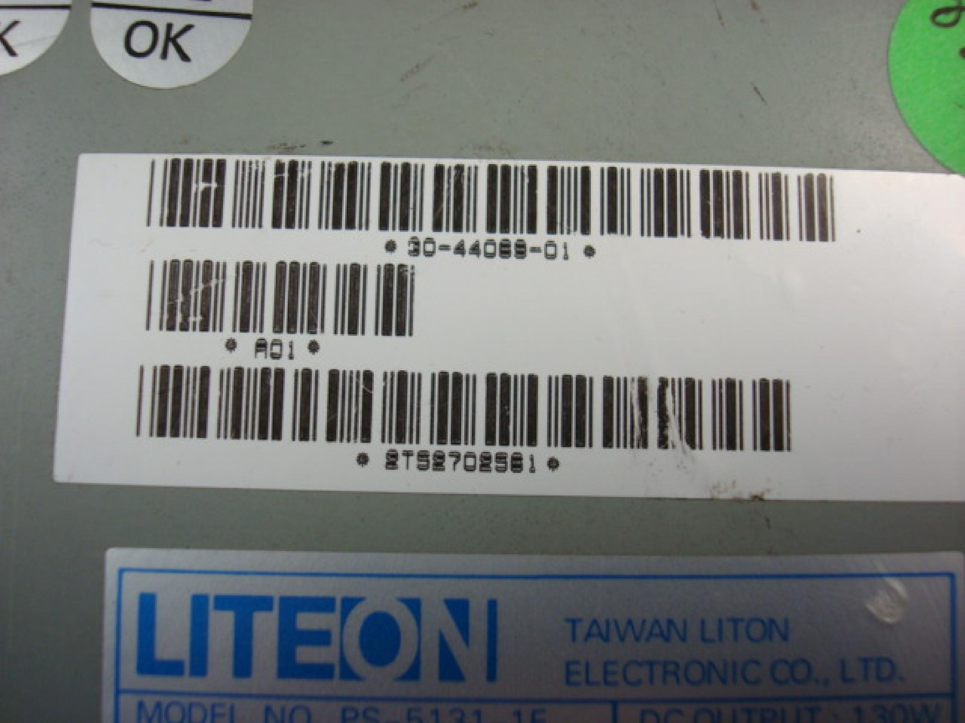 LITEON PS-5131-1F DEFECTIVE 130W AT POWER SUPPLY