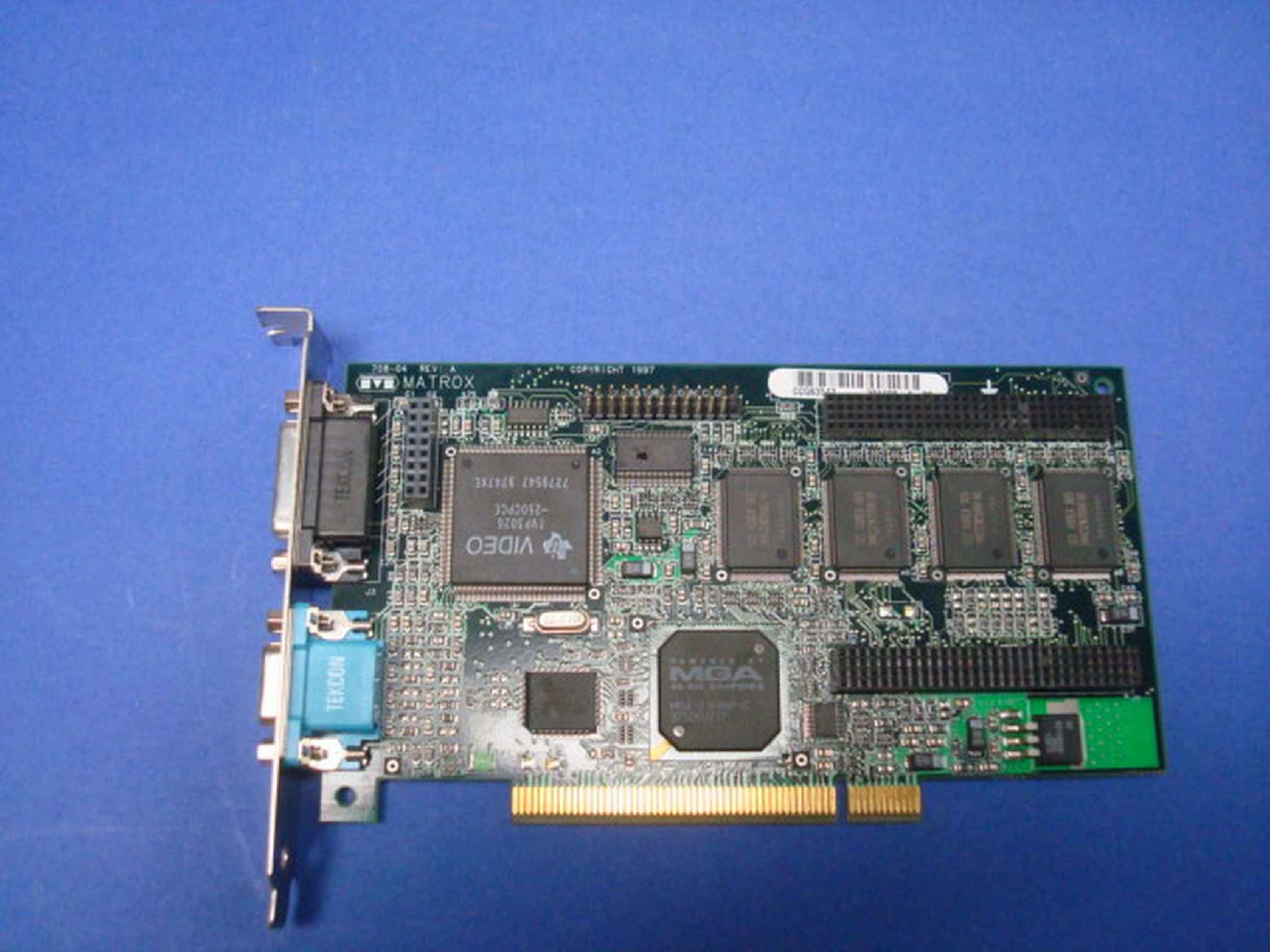 MATROX MIL2P/4/DELL3 COMPATIBLE ONLY IN STOCK PCI MGA-2164WP-C
