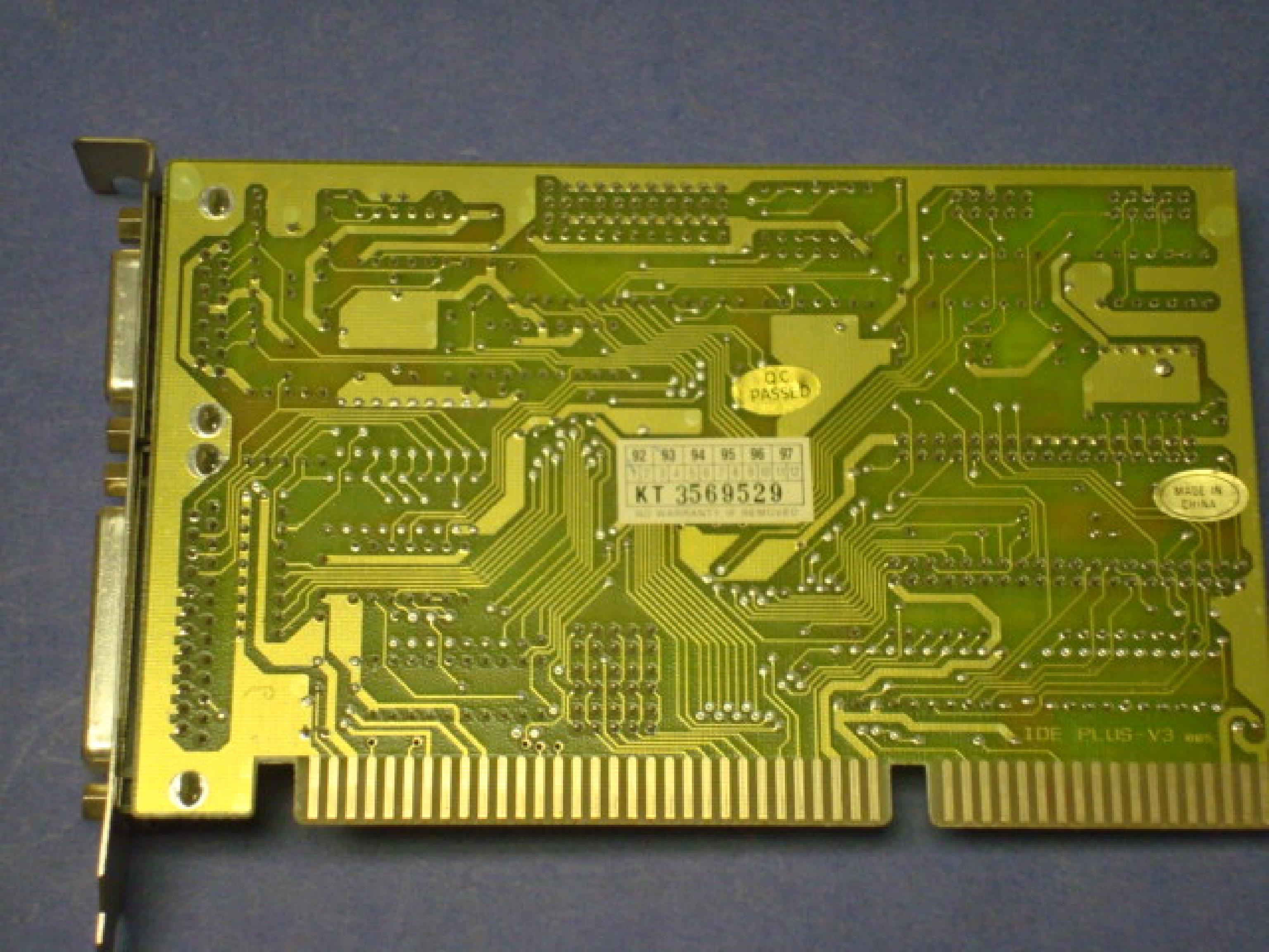 GOLDSTAR IO3KHO-IDEIOCKU PRIME 2 9332 ISA IDE CONTROLLER, FLOPPY, PARALLEL, 2 SERIAL, GAME PORT