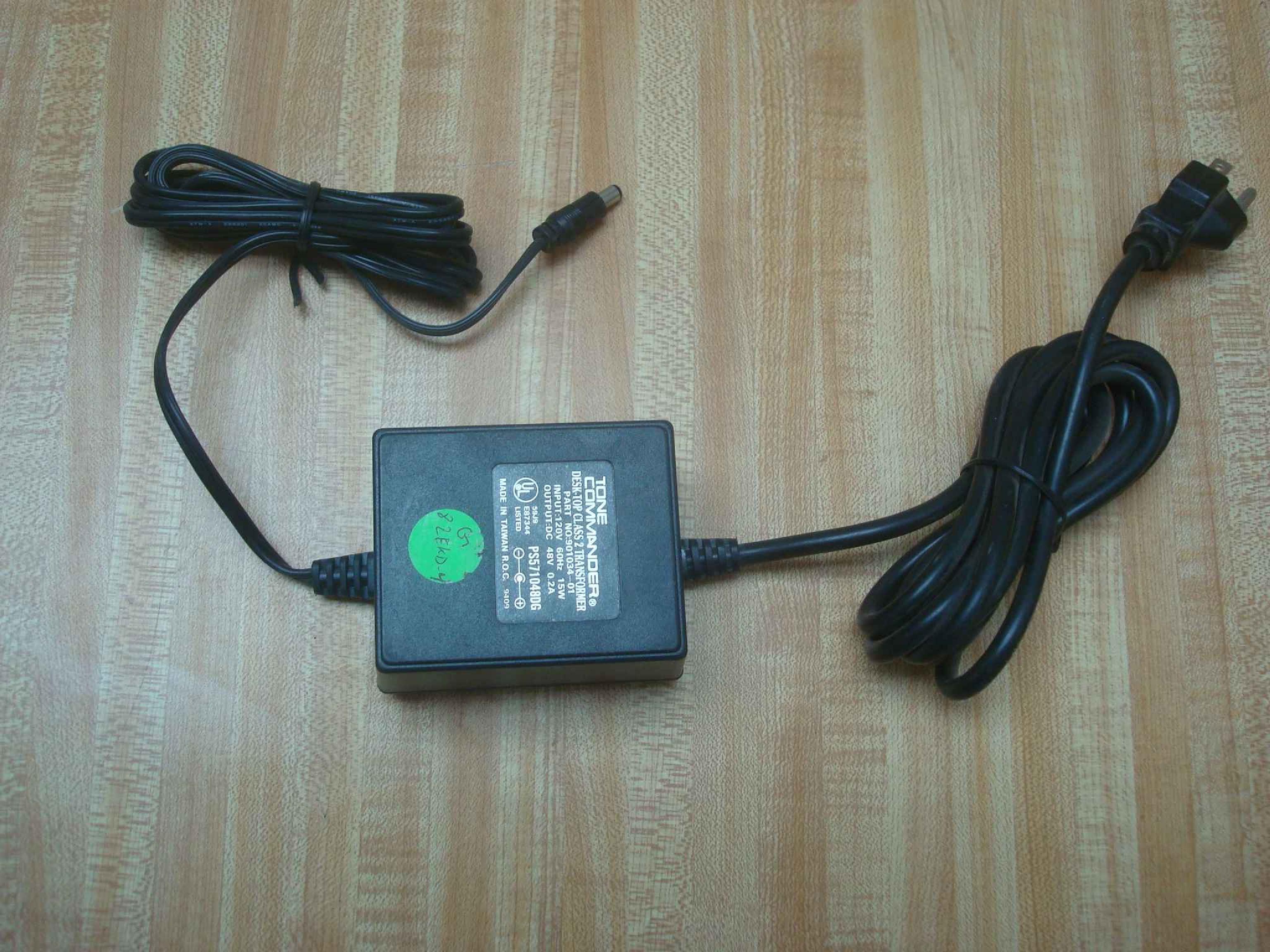 TONE COMMANDER 901034-01 CLONE AC ADAPTER 48V DC .2A OD:5.5 ID:2.4MM