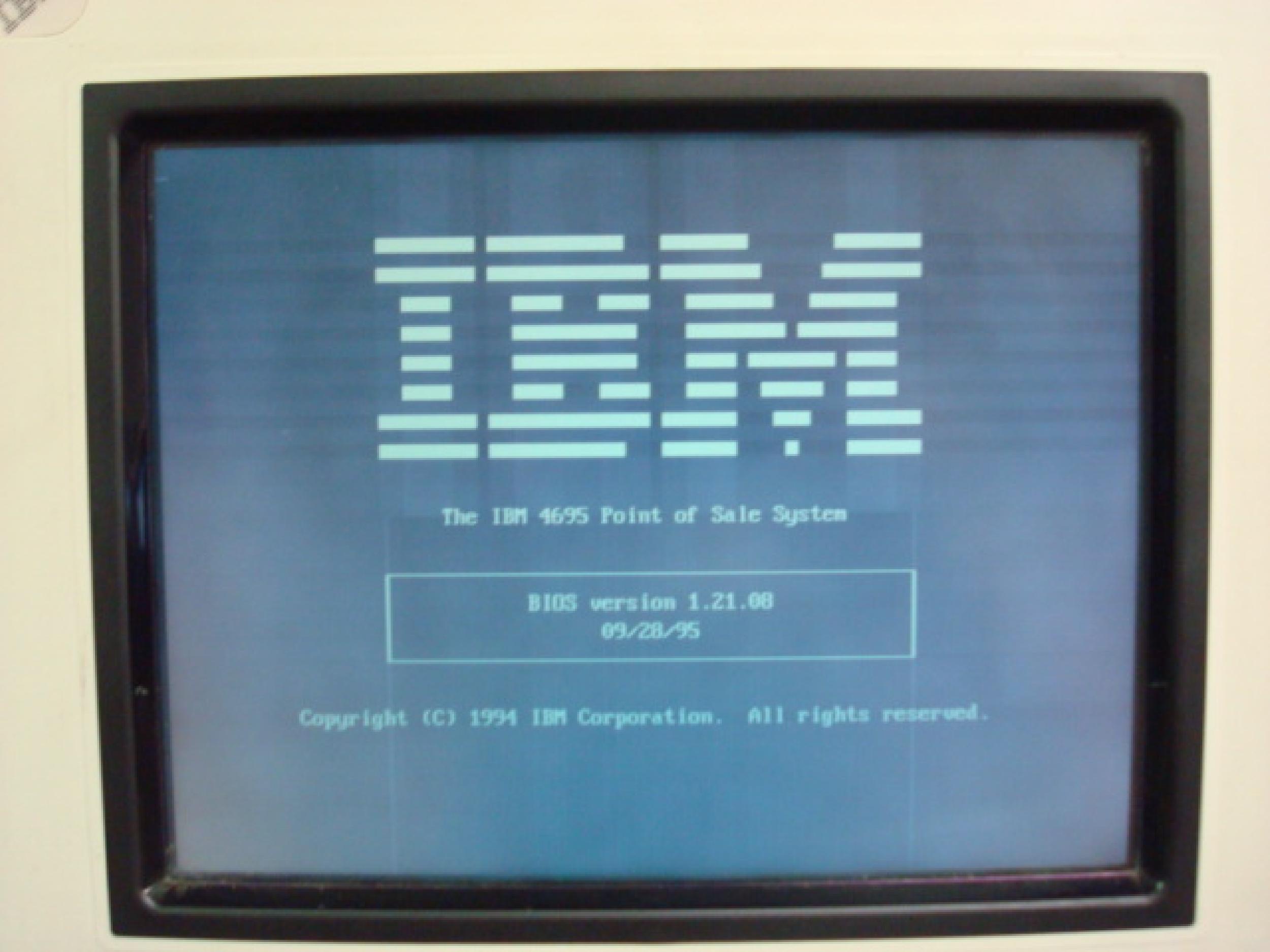IBM 73G2875 BASE UNIT POS TERMINAL - PARTS ONLY