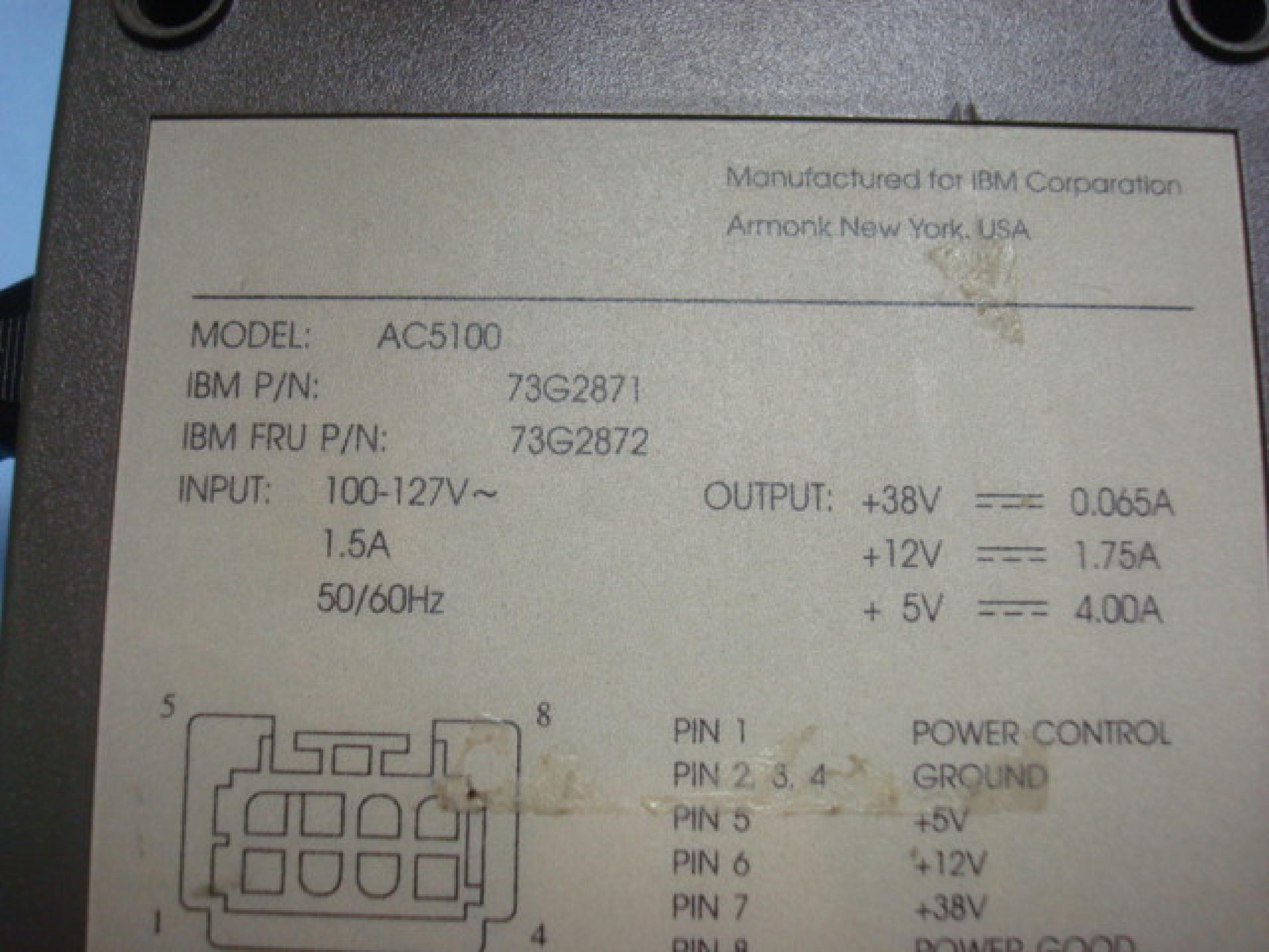 IBM 4695-201 BASE UNIT POS TERMINAL - PARTS ONLY