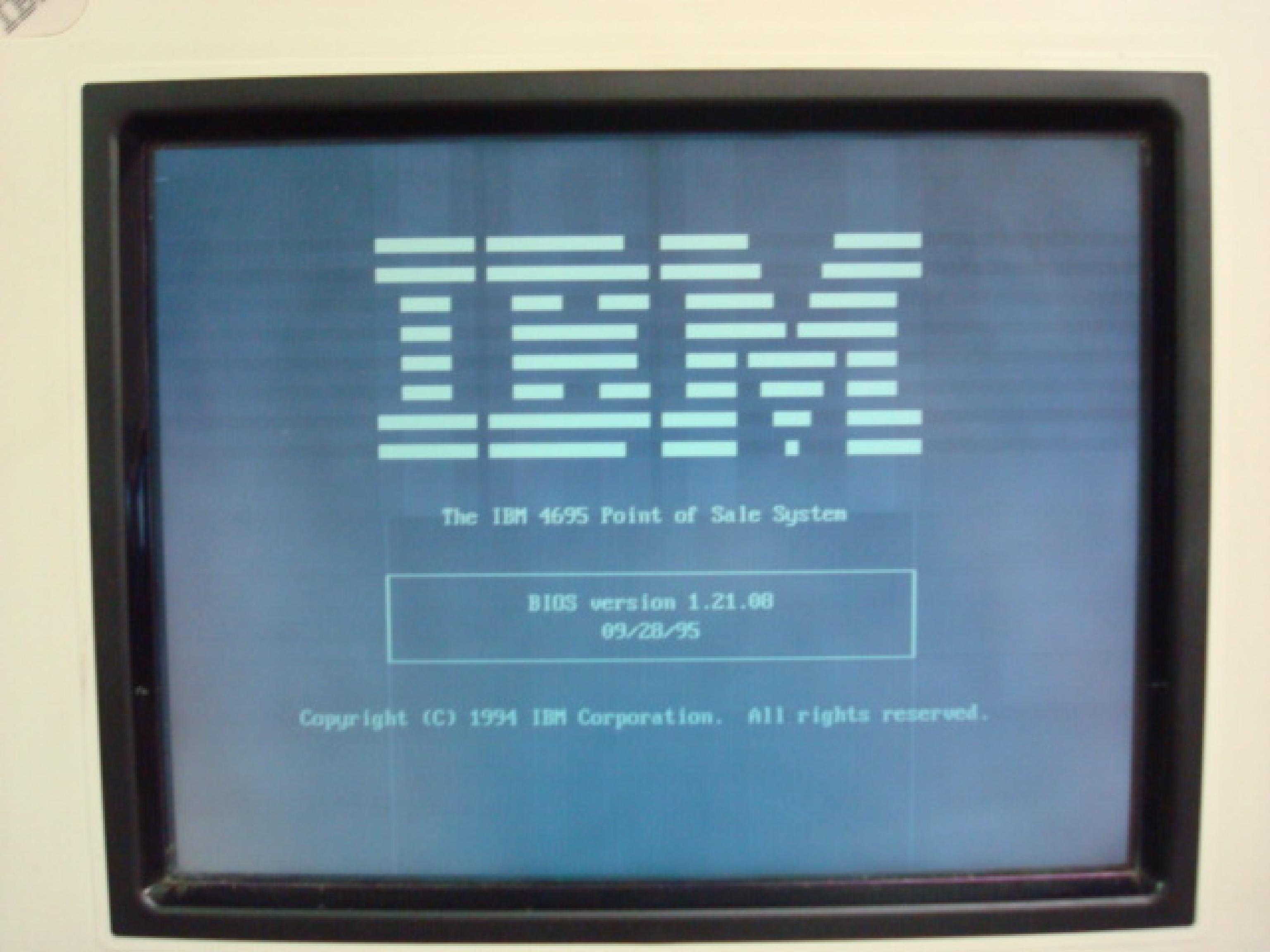 IBM 4695-201 BASE UNIT POS TERMINAL - PARTS ONLY