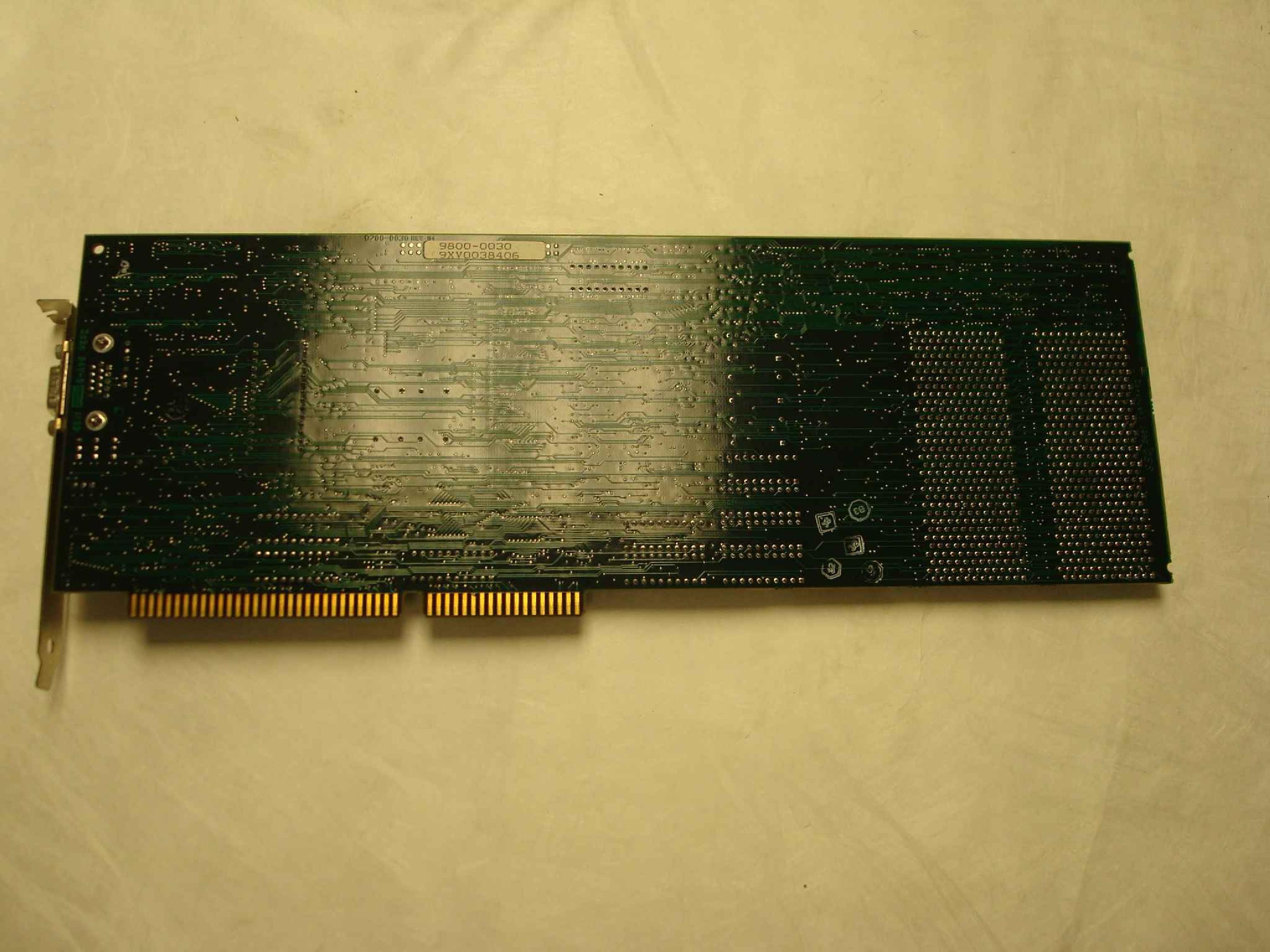 CHIPS AND TECHNOLOGIES 9800-0030 16BIT ISA VGA CARD CHIPS F82C451