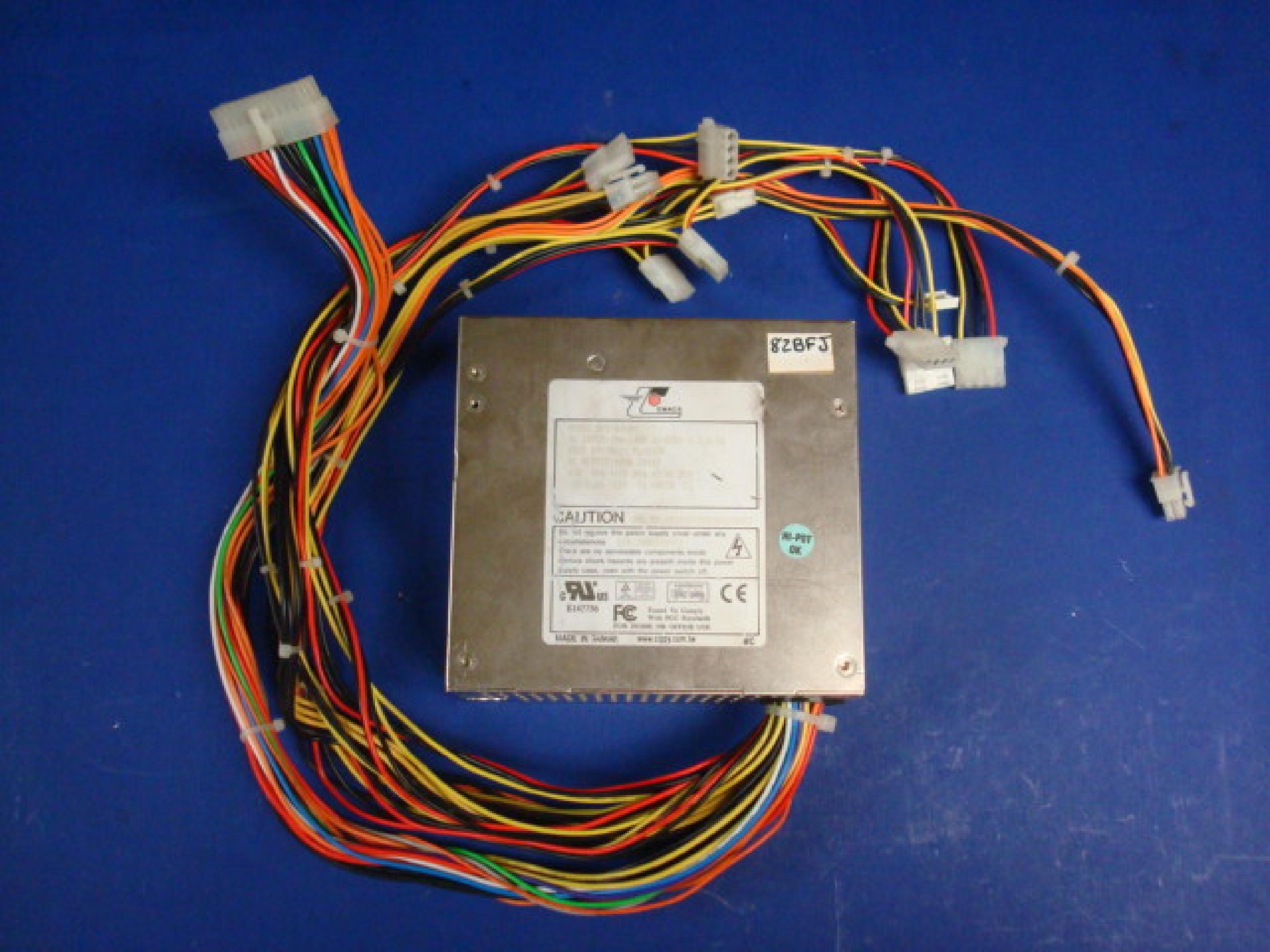 EMACS / ZIPPY / US POWER / CALIFORNIA PC PRODUCTS HP2-6460P 460W 24PIN ATX POWER SUPPLY