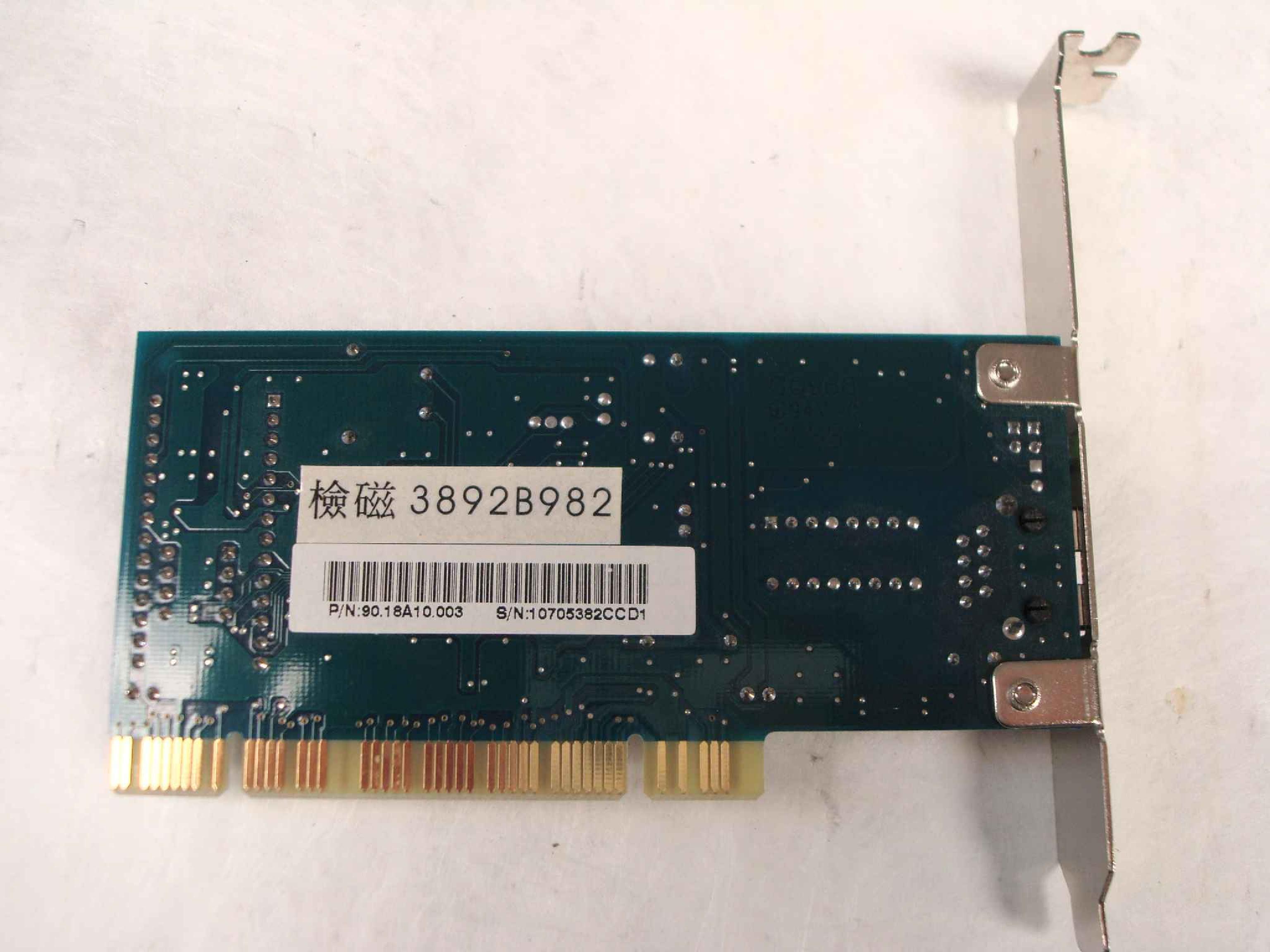 ACER 90.18A10.003 PCI 10BT ETHERNET RTL8139C OR RTL8139B OR RTL8139C