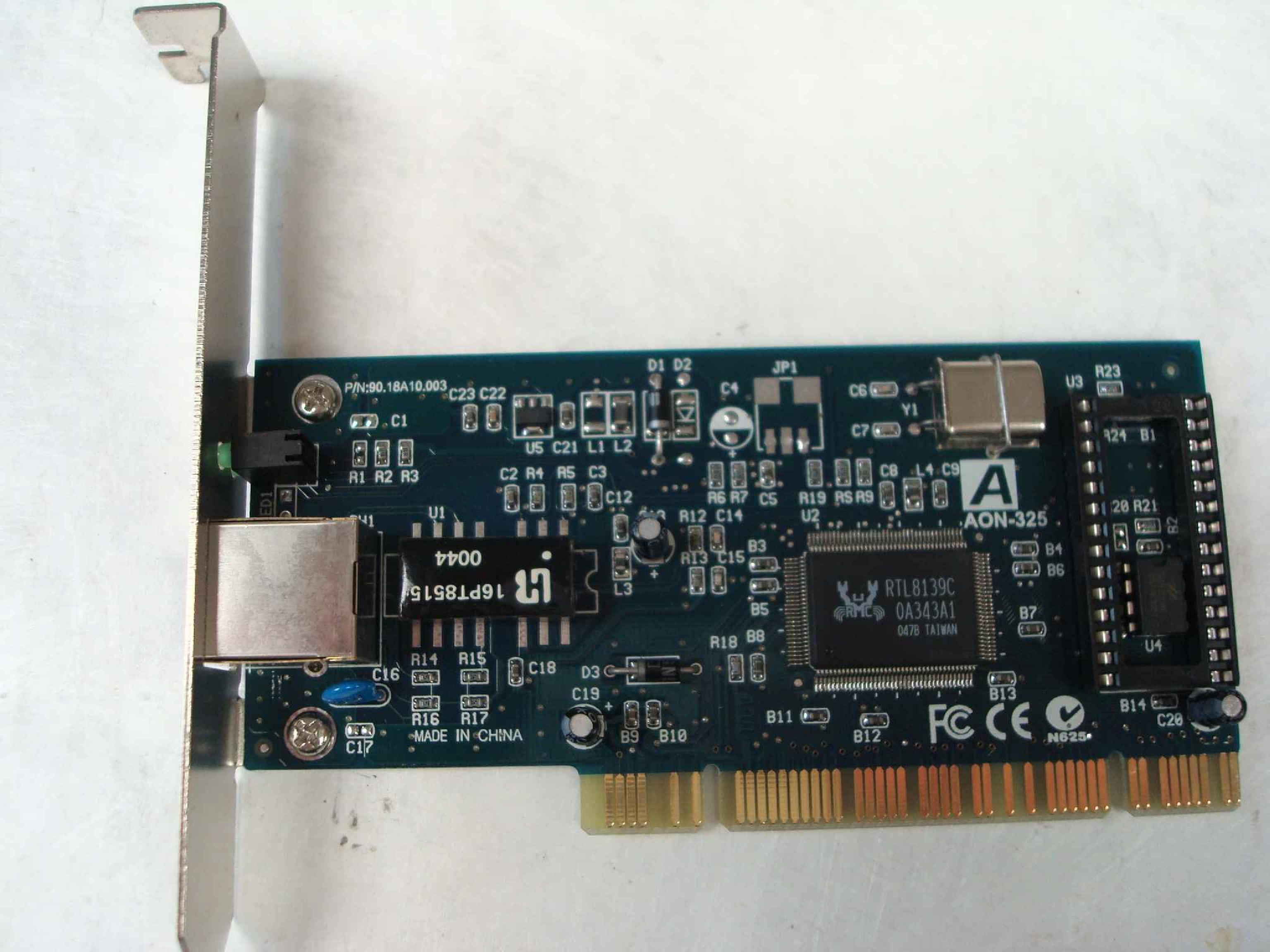 ACER 90.18A10.003 PCI 10BT ETHERNET RTL8139C OR RTL8139B OR RTL8139C