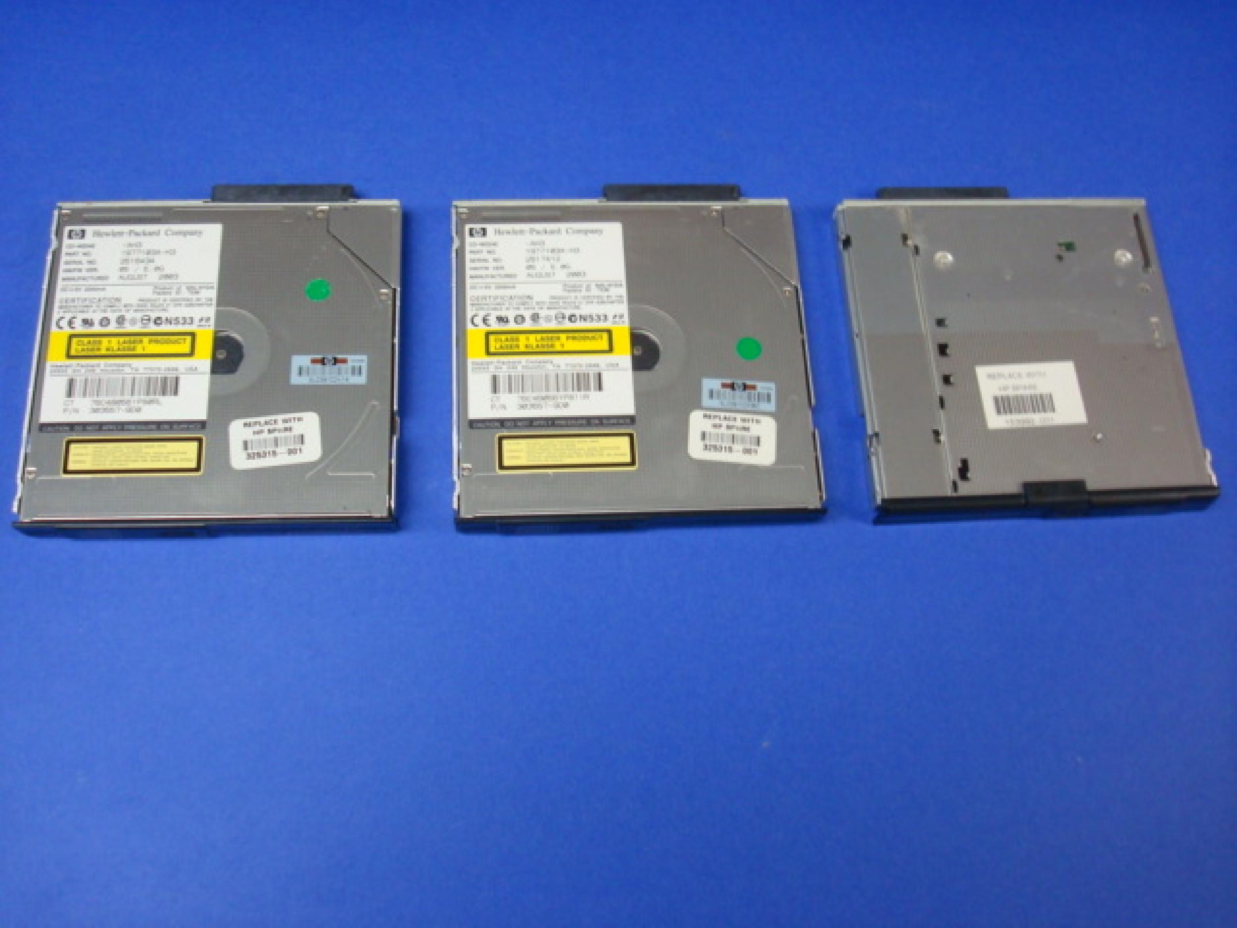 COMPAQ / HEWLETT PACKARD / HP 325315-001 CDRW DRIVE BLACK SLIMLINE FOR NOTEBOOK