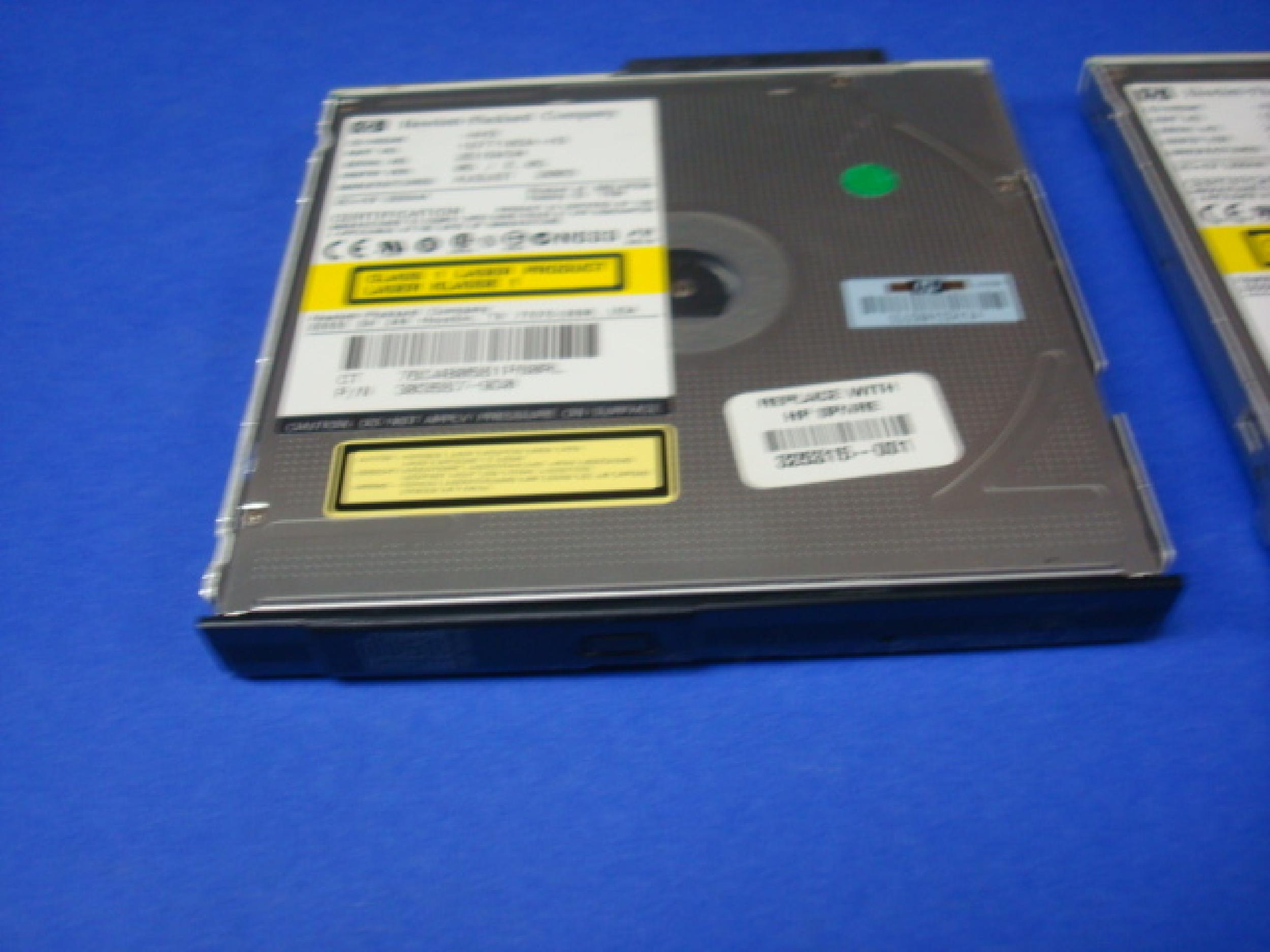 COMPAQ / HEWLETT PACKARD / HP 325315-001 CDRW DRIVE BLACK SLIMLINE FOR NOTEBOOK