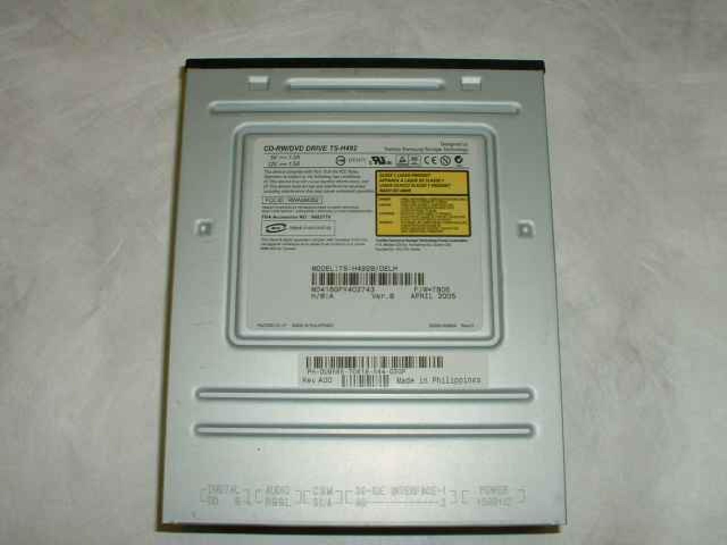 SAMSUNG TS-H492B/DECH CD-RW/DVD DRIVE BLACK BEZEL 48X/32X/48X