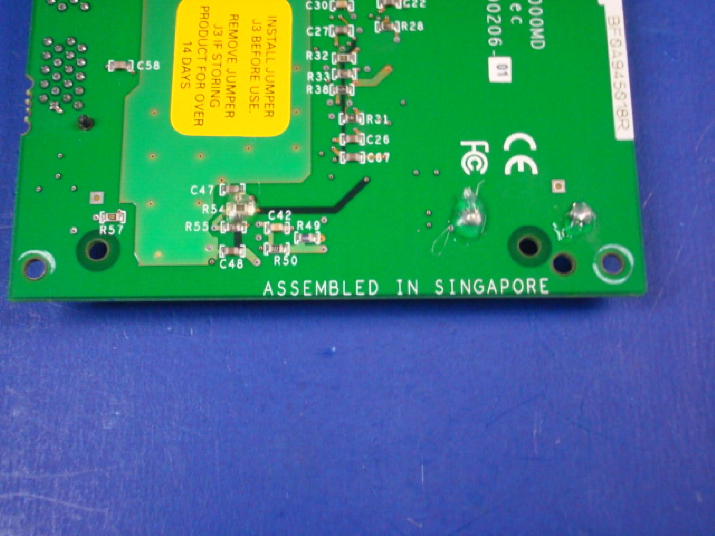 ADAPTEC AAC-9000MD DAUGHTER CARD BATTERIES AND CACHE MODULE FOR AAC-364/DELL2 W/ BATTERY PACK RAM SCSI RAID QUAD CONTROLLER