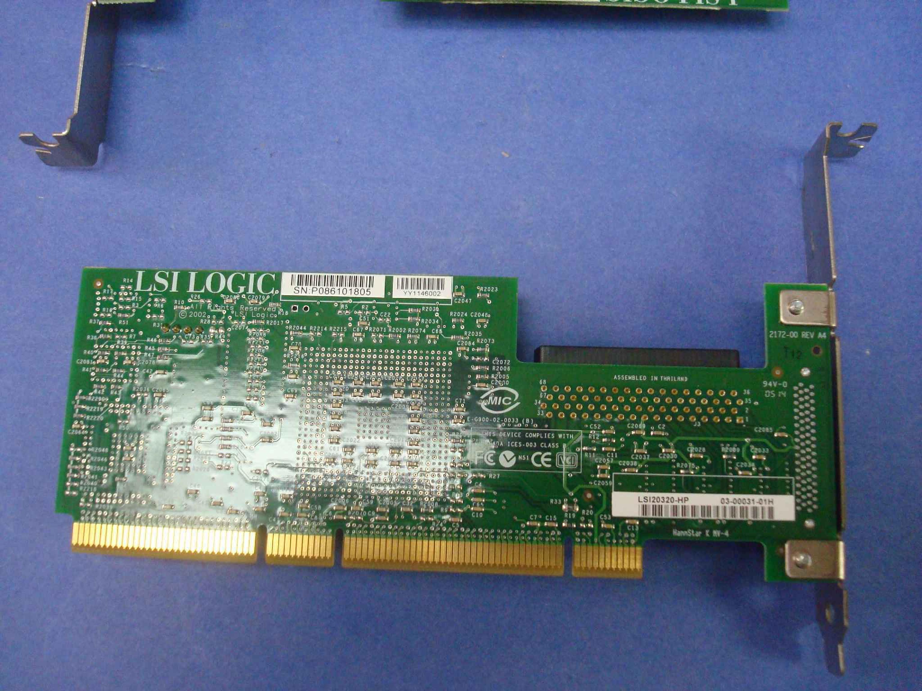 COMPAQ / HEWLETT PACKARD / HP 339051-001 64 BIT PCI ULTRA320 SCSI CONTROLLER